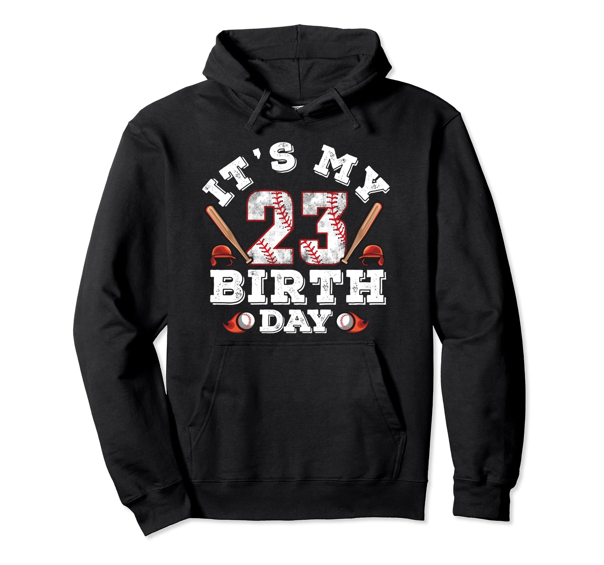 Its My 23Rd Birthday 23 Jersey 23 Year Hoodie - Streetwear Style Men Women - T-Shirt, Sweatshirt, Hoodie