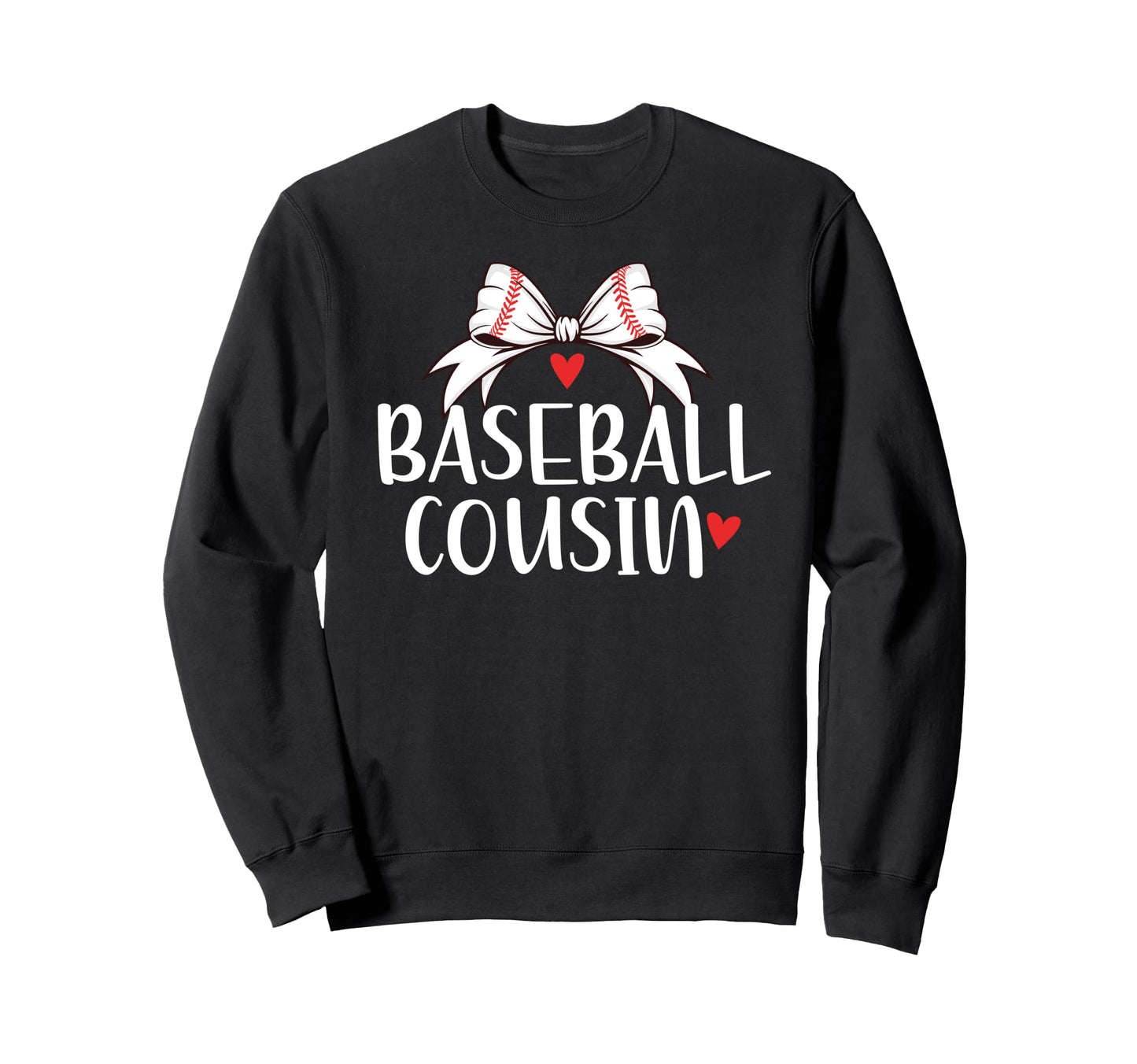 Baseball Cousin Coquette Baseball Player Sweatshirt - Graphic Print Unisex - T-Shirt, Sweatshirt, Hoodie