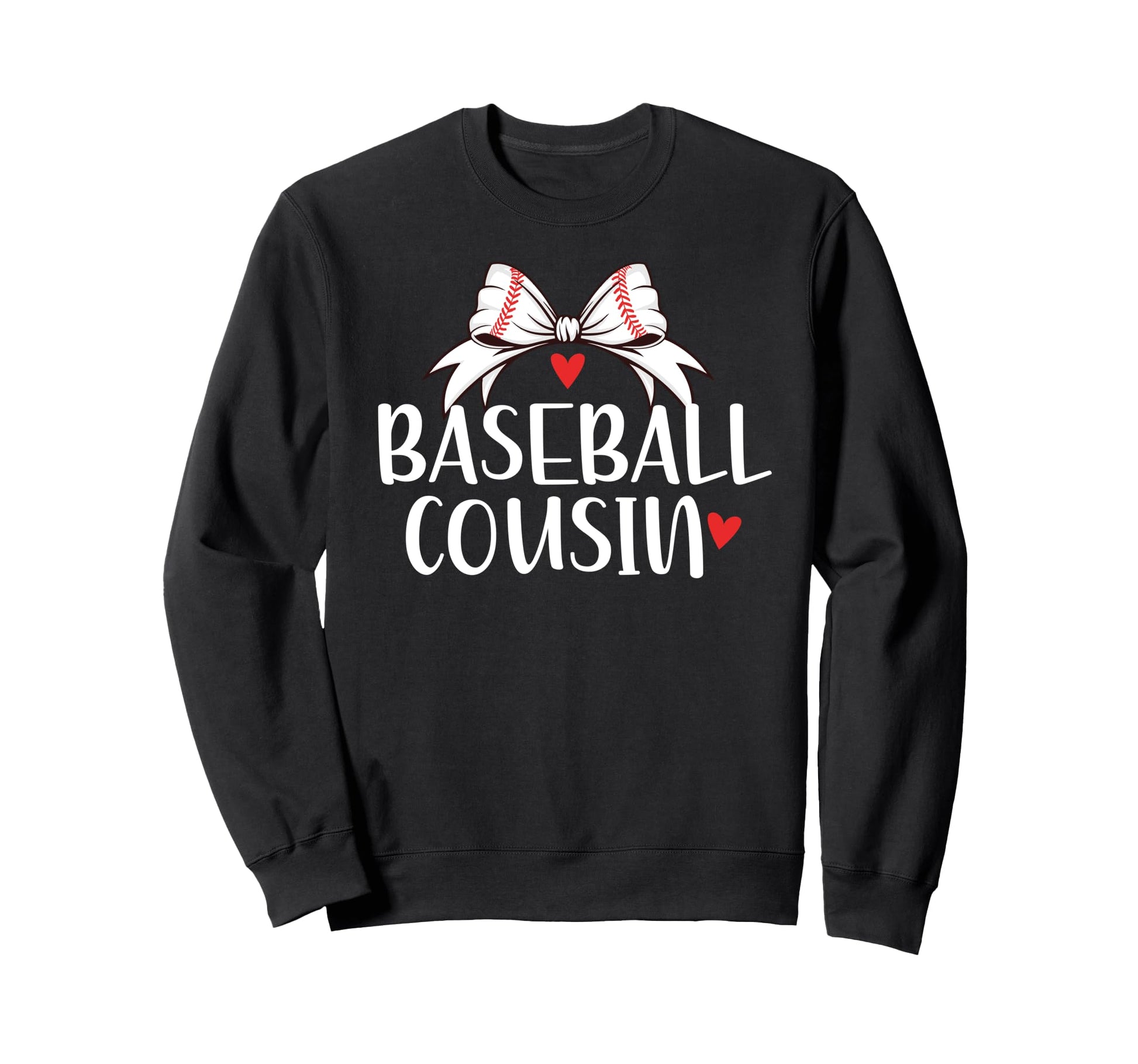 Baseball Cousin Coquette Baseball Player Sweatshirt - Graphic Print Unisex - T-Shirt, Sweatshirt, Hoodie
