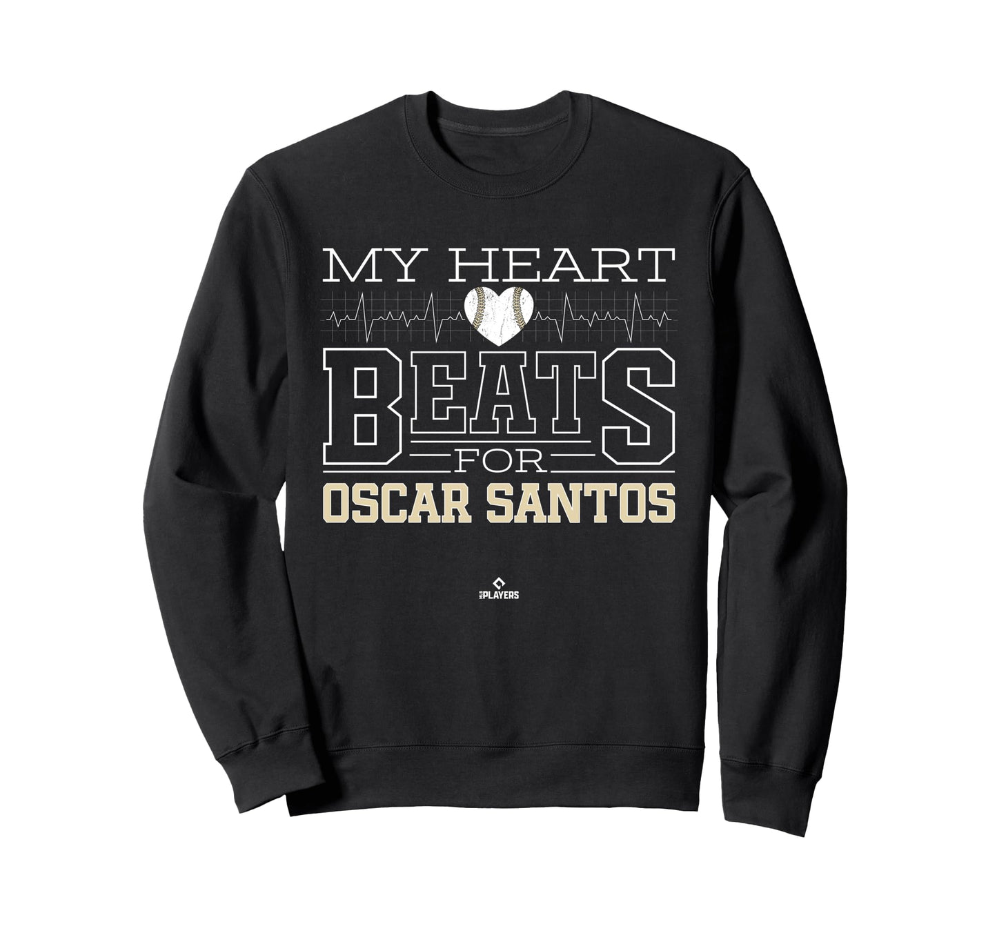 My Heart Beats Oscar Santos Sweatshirt - Casual Everyday Wear Unisex - T-Shirt, Sweatshirt, Hoodie