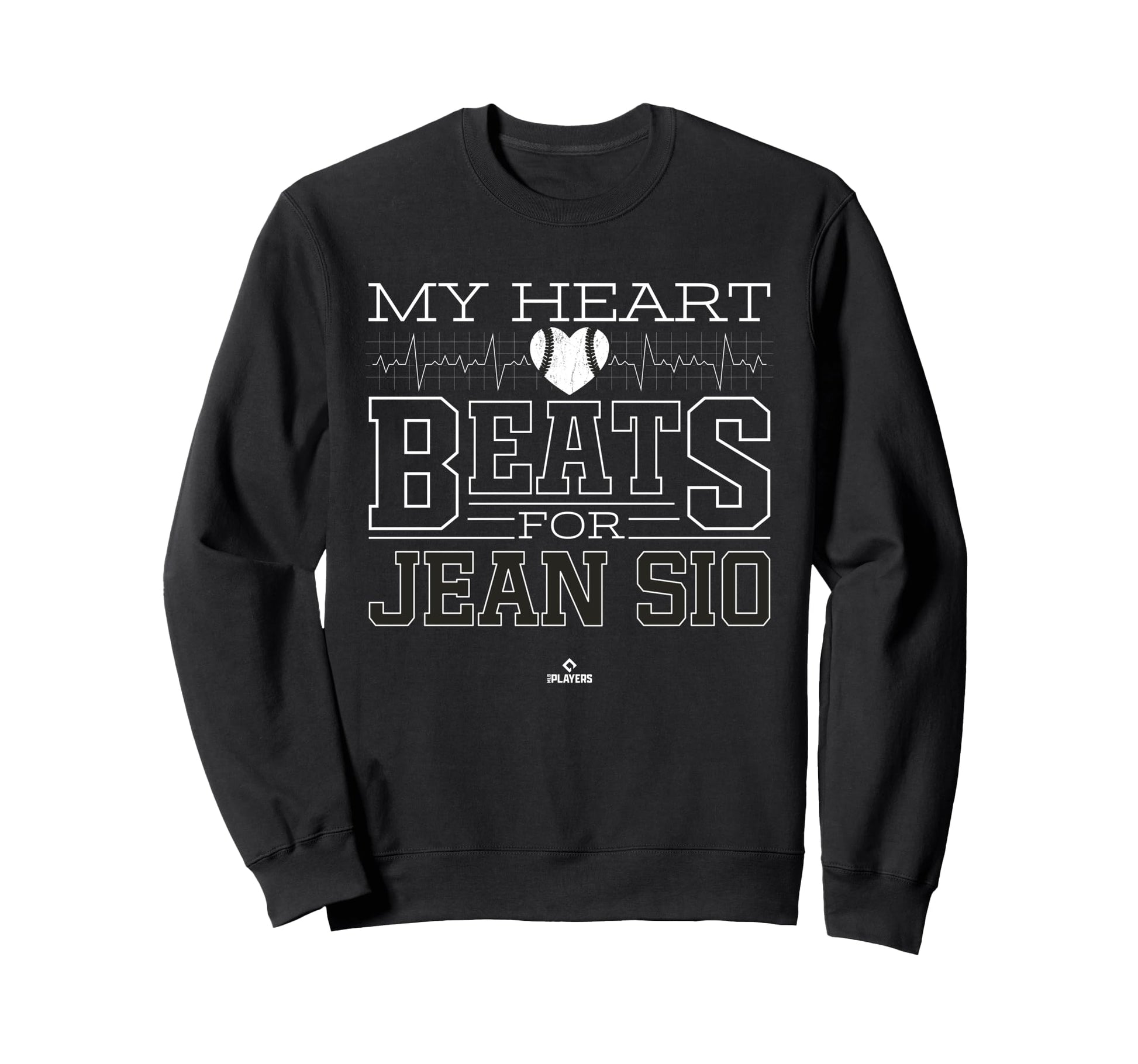 My Heart Beats Jean Sio Prospect Sweatshirt - Trendy Graphic for Adults - T-Shirt, Sweatshirt, Hoodie