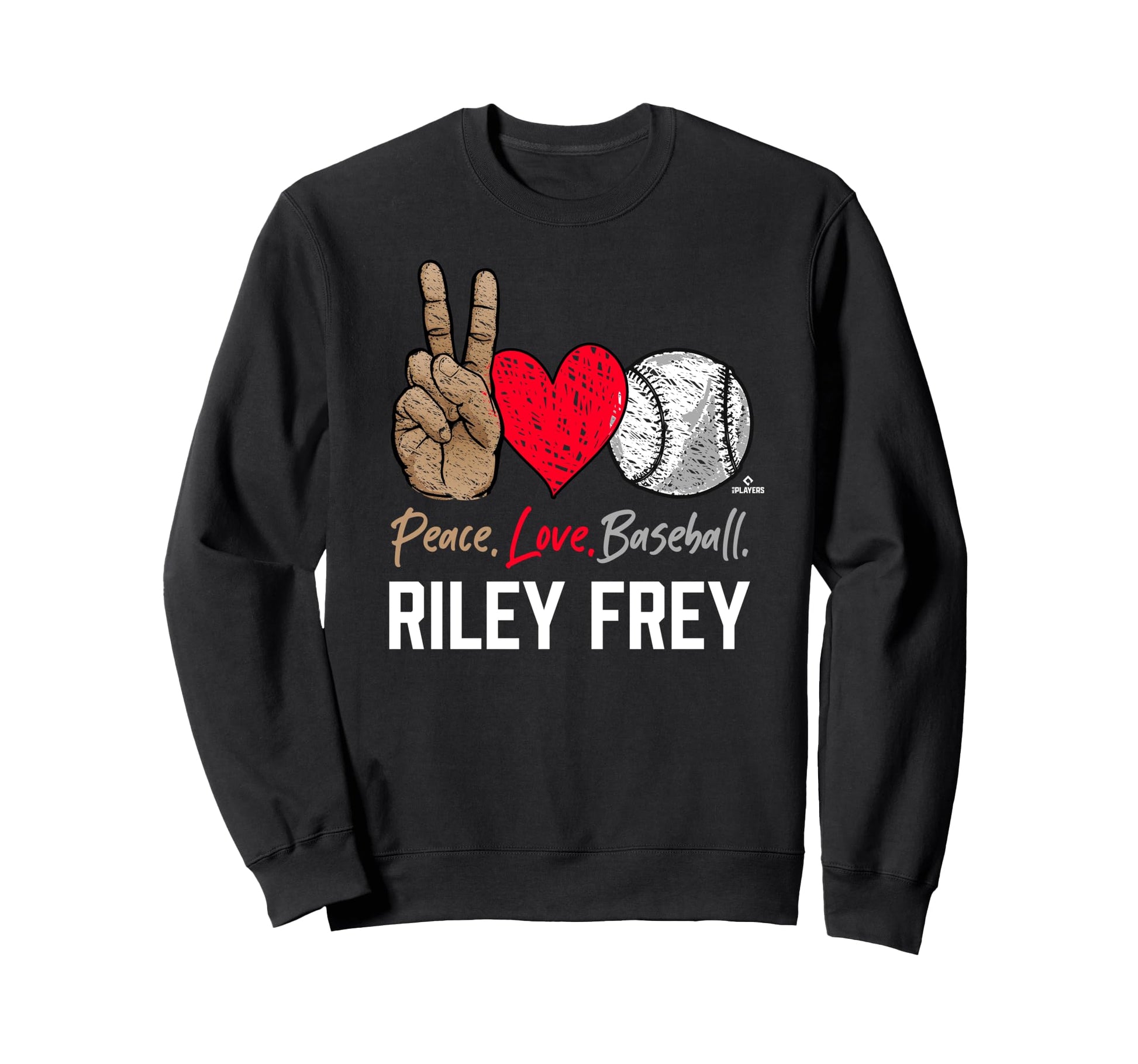 Peace Love Riley Frey Prospect Sweatshirt - Custom Art Print Unisex - T-Shirt, Sweatshirt, Hoodie