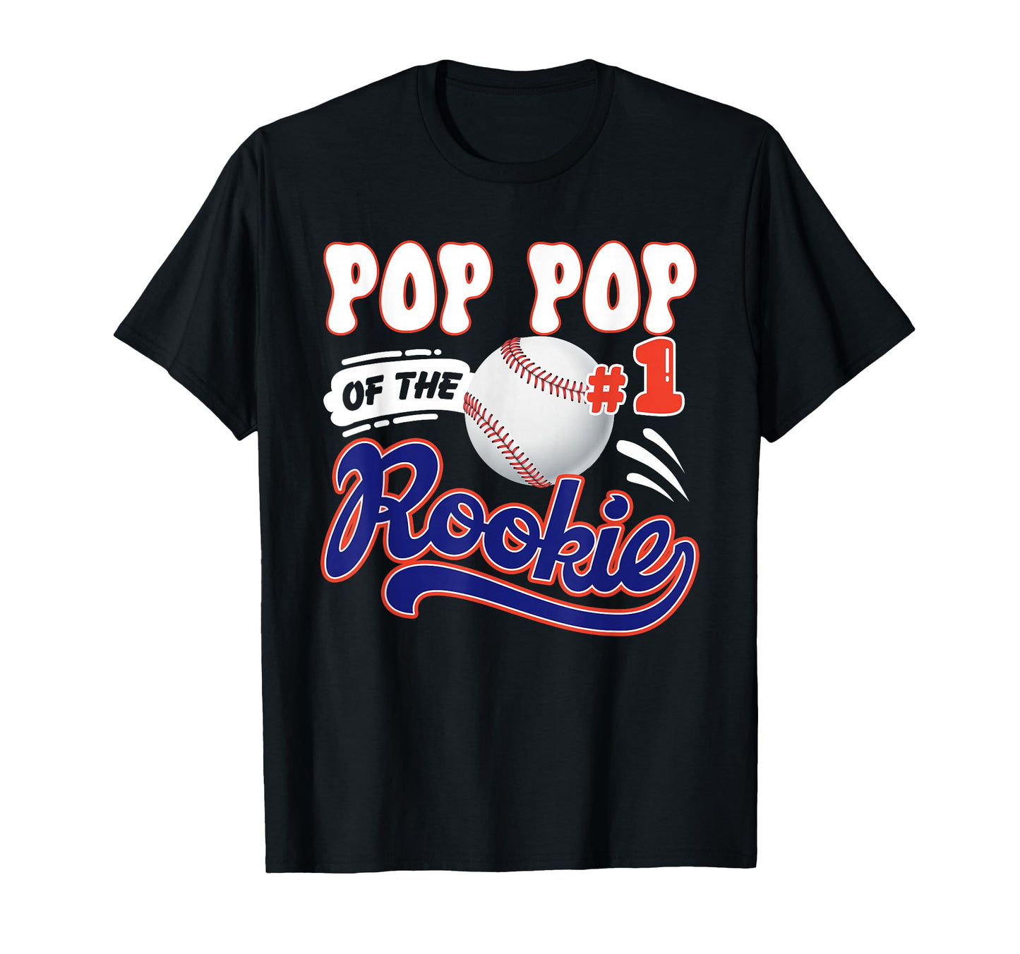 Pop Pop Rookie Year 1St Birthday T-Shirt - Aesthetic Graphic Unisex - T-Shirt, Sweatshirt, Hoodie