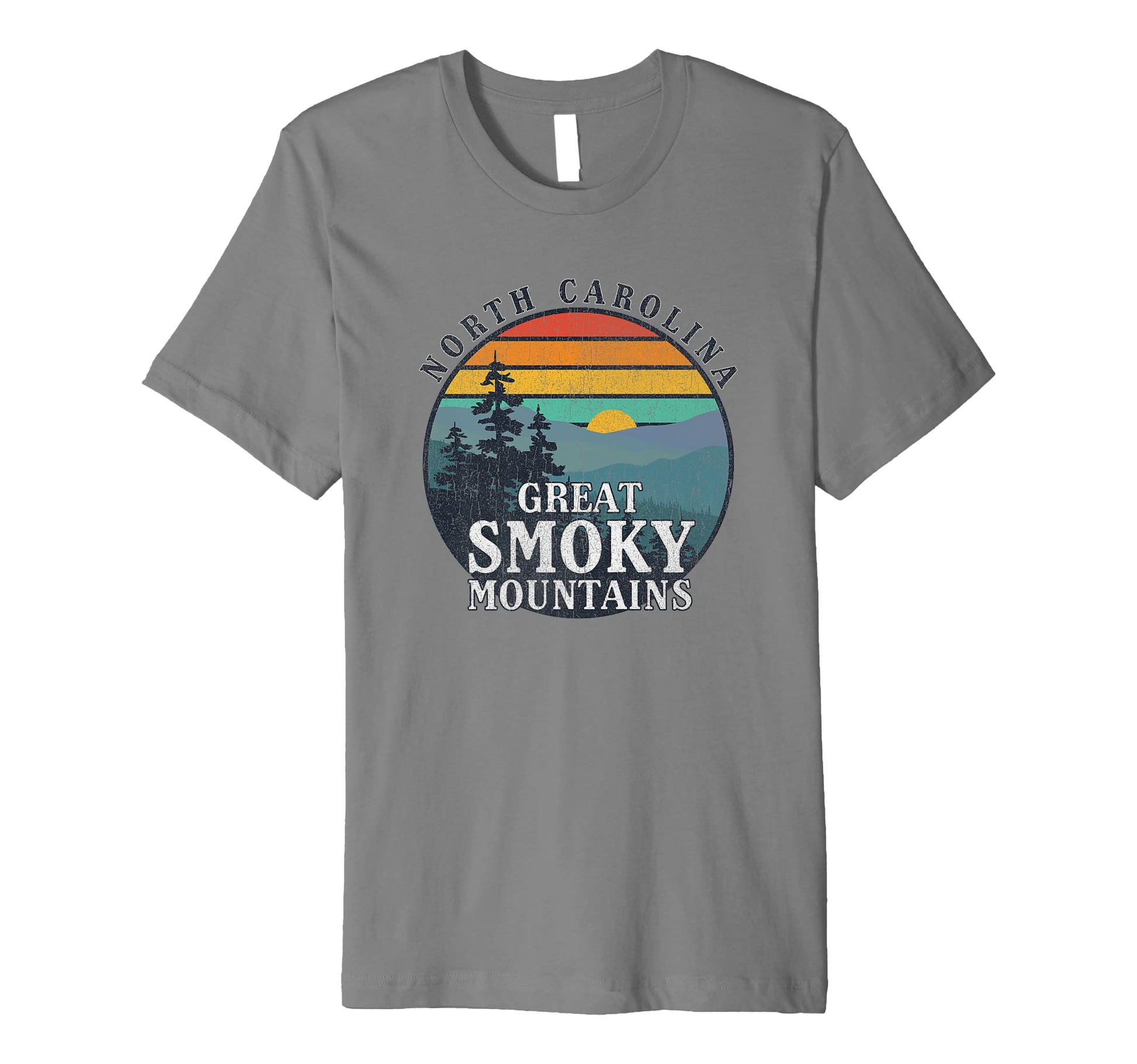 Great Smoky Mountains National Park T-Shirt - Minimalist Print Unisex - T-Shirt, Sweatshirt, Hoodie