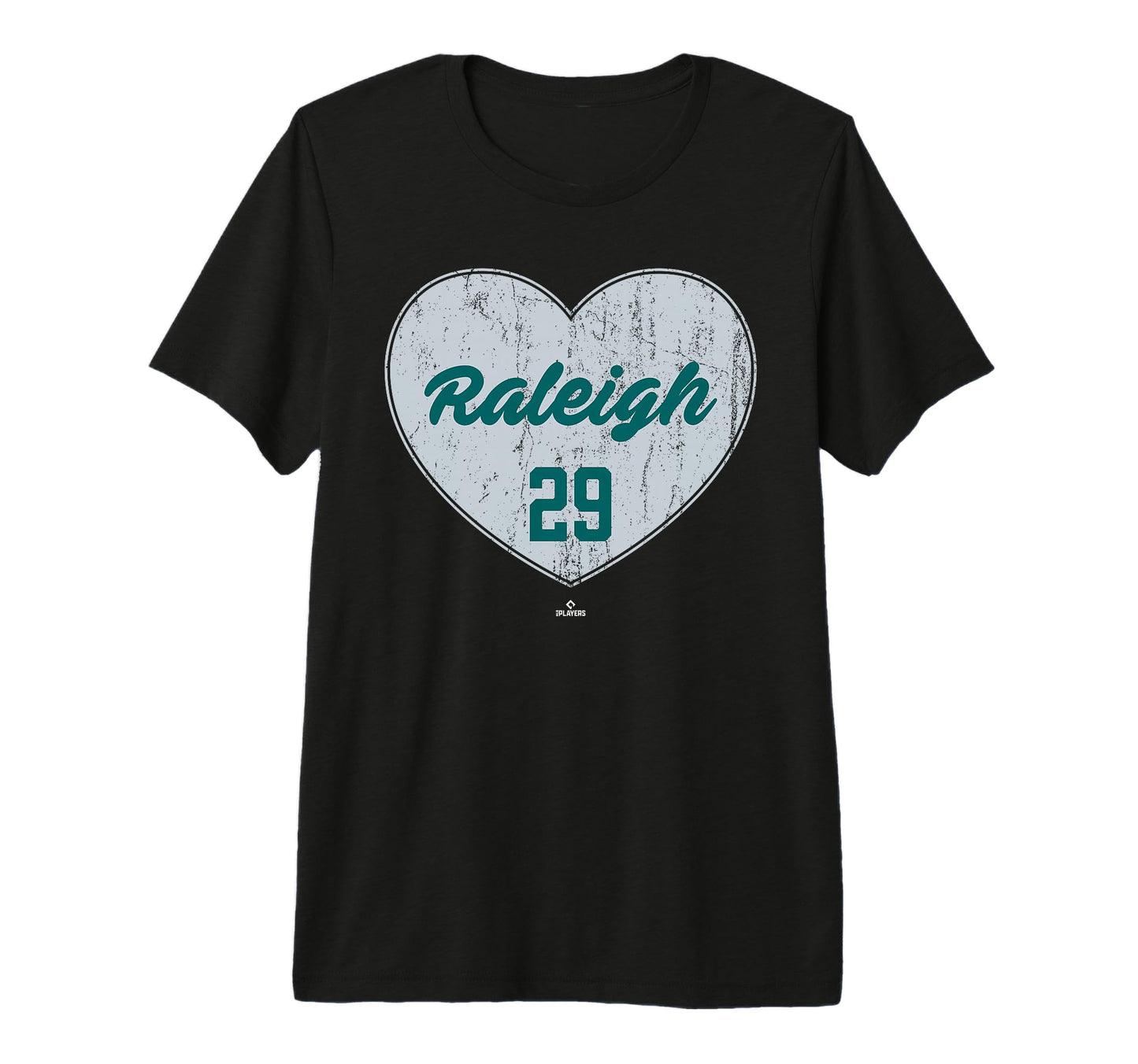 Distressed Heart Cal Raleigh Seattle T-Shirt - Unique Graphic Unisex - T-Shirt, Sweatshirt, Hoodie