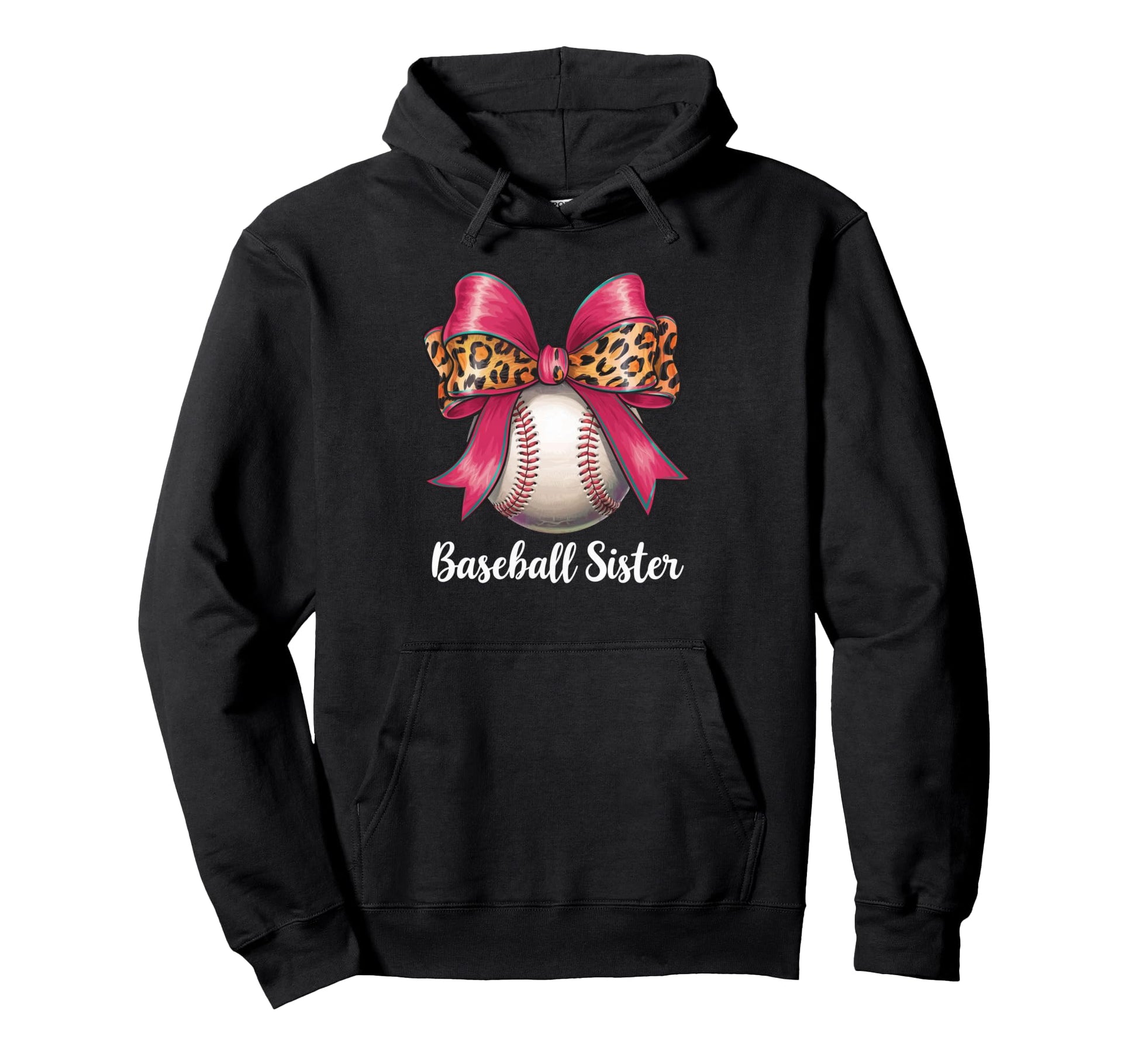 Baseball Sister Girseball Sister Baseball Hoodie - Trendy Graphic Unisex - T-Shirt, Sweatshirt, Hoodie