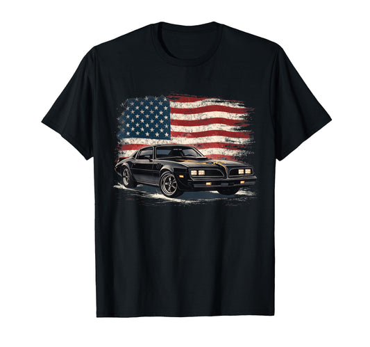 American Performance Coupe Muscle Car Lover T-Shirt - Graphic Print Unisex - T-Shirt, Sweatshirt, Hoodie