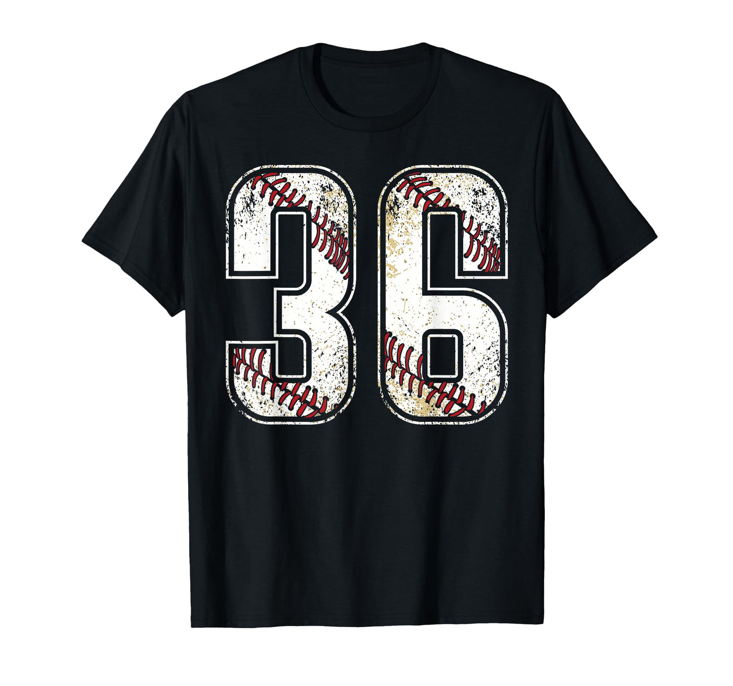36 Baseball Jersey Number 36 T-Shirt - Aesthetic Graphic Men Women - T-Shirt, Sweatshirt, Hoodie