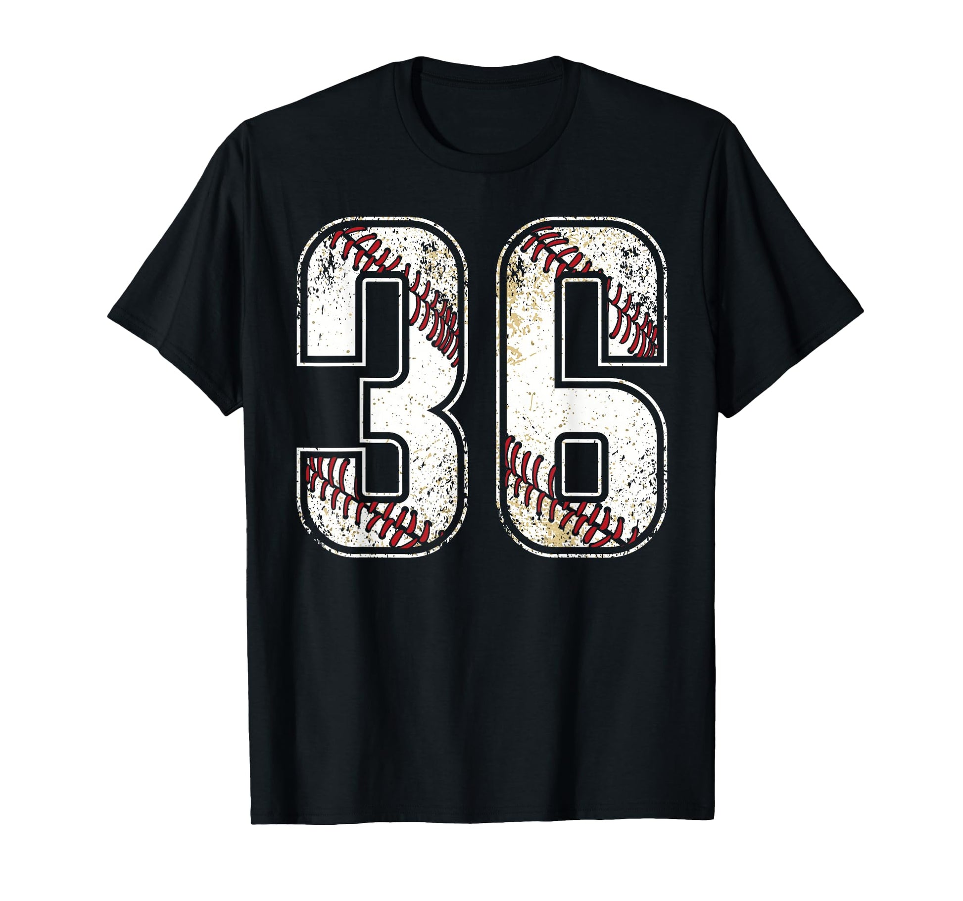 36 Baseball Jersey Number 36 T-Shirt - Aesthetic Graphic Men Women - T-Shirt, Sweatshirt, Hoodie