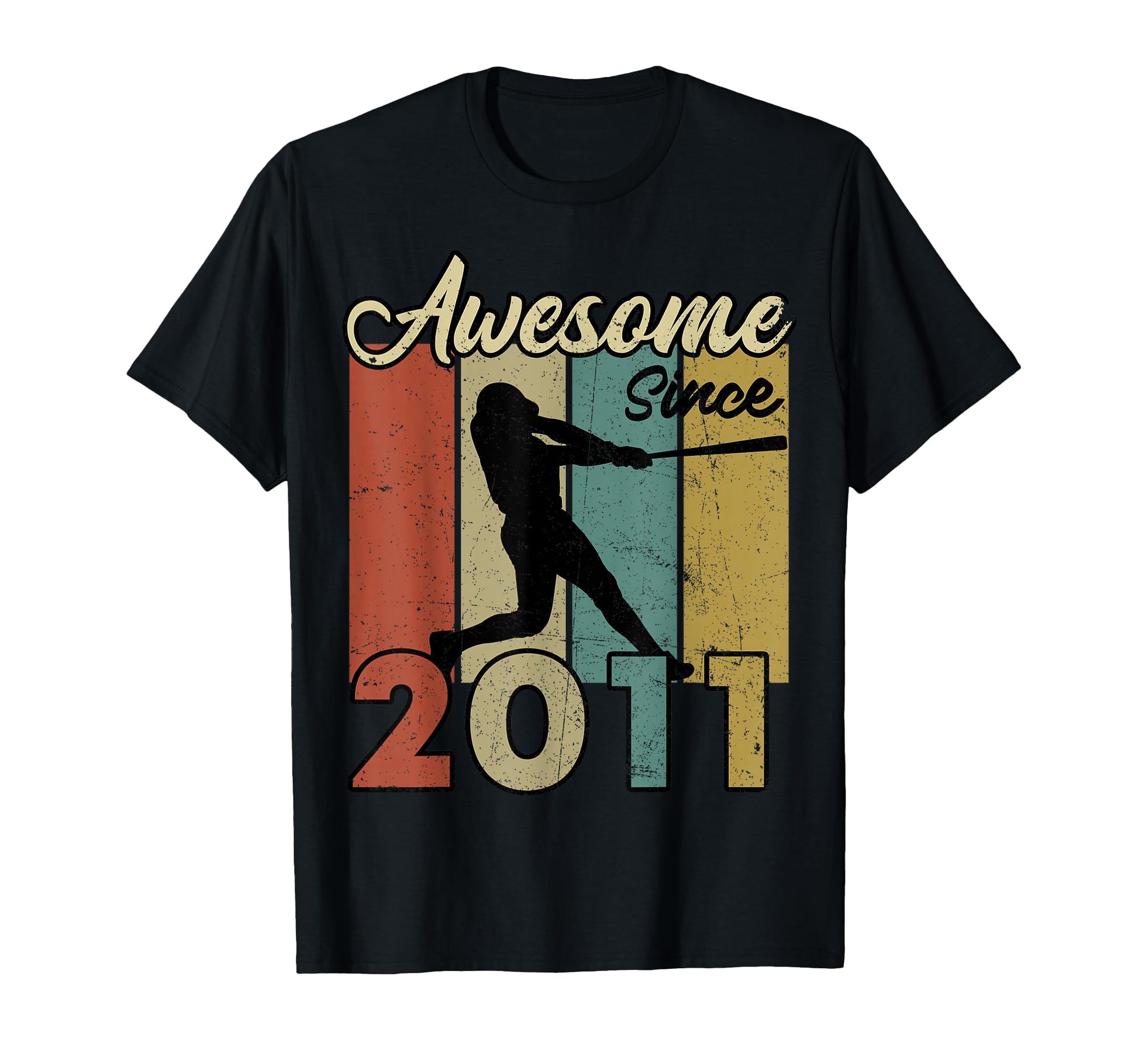 14Th Birthday Awesome Since 2011 T-Shirt - Aesthetic Graphic Men Women - T-Shirt, Sweatshirt, Hoodie