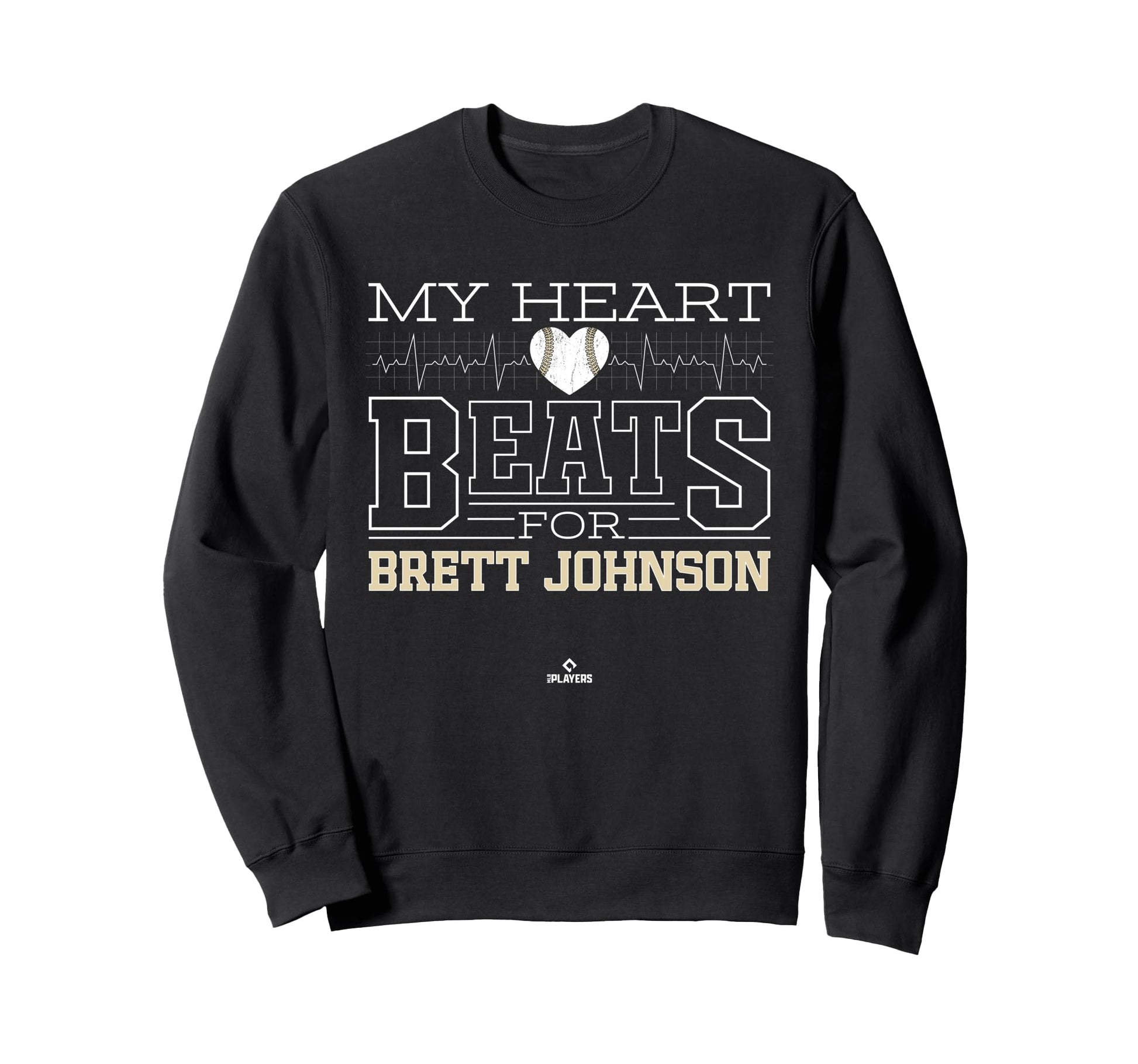My Heart Beats Brett Johnson Prospect Sweatshirt - Unique Graphic Unisex - T-Shirt, Sweatshirt, Hoodie