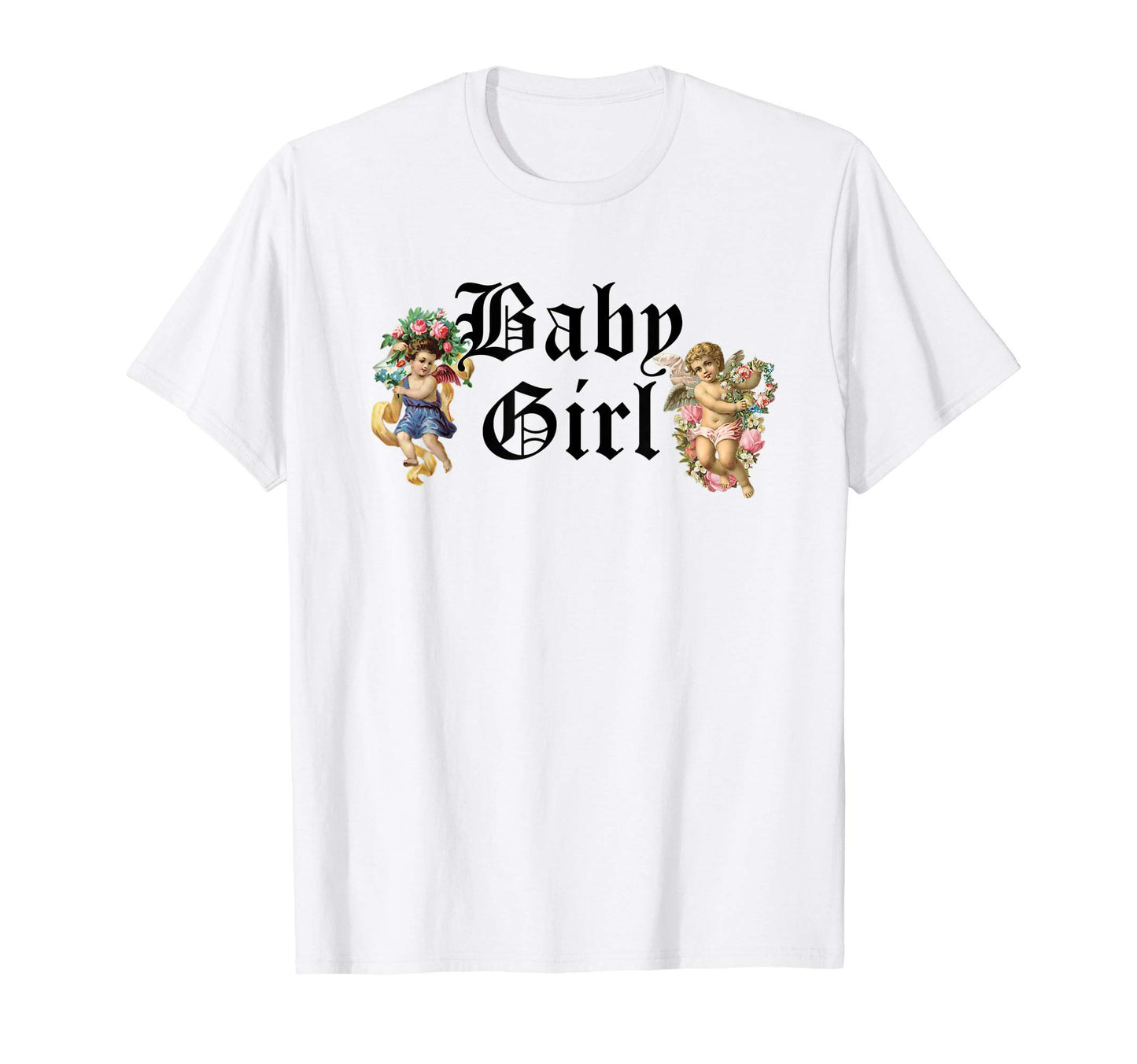 Y2K Aesthetic Angel Cherubs Soft Sky T-Shirt - Novelty Apparel for Adults - T-Shirt, Sweatshirt, Hoodie