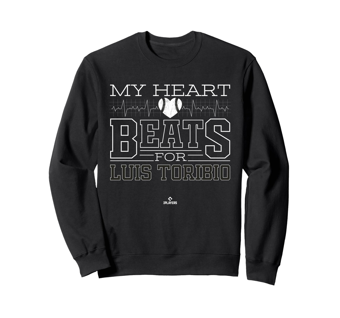 My Heart Beats Luis Toribio Sweatshirt - Casual Everyday Wear Unisex - T-Shirt, Sweatshirt, Hoodie