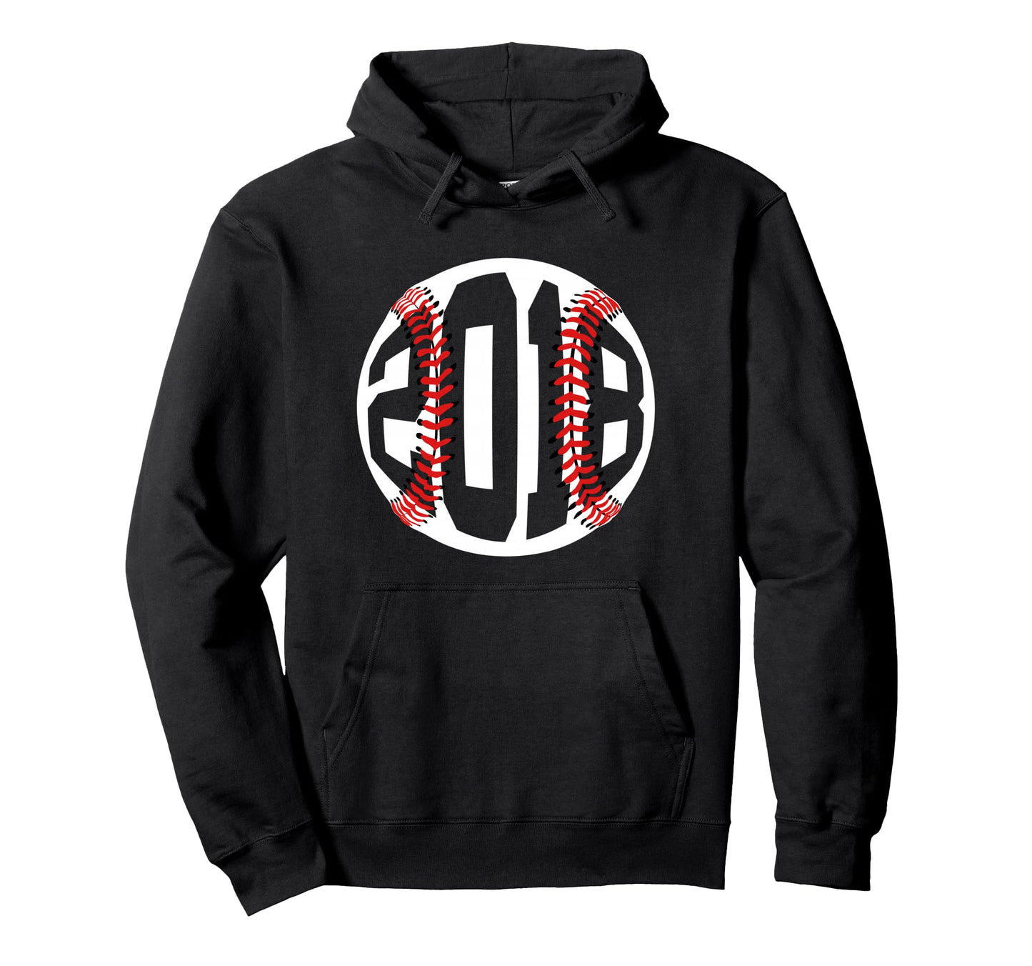 2018 Baseball 8Th Birthday Hoodie - Aesthetic Graphic Men Women - T-Shirt, Sweatshirt, Hoodie