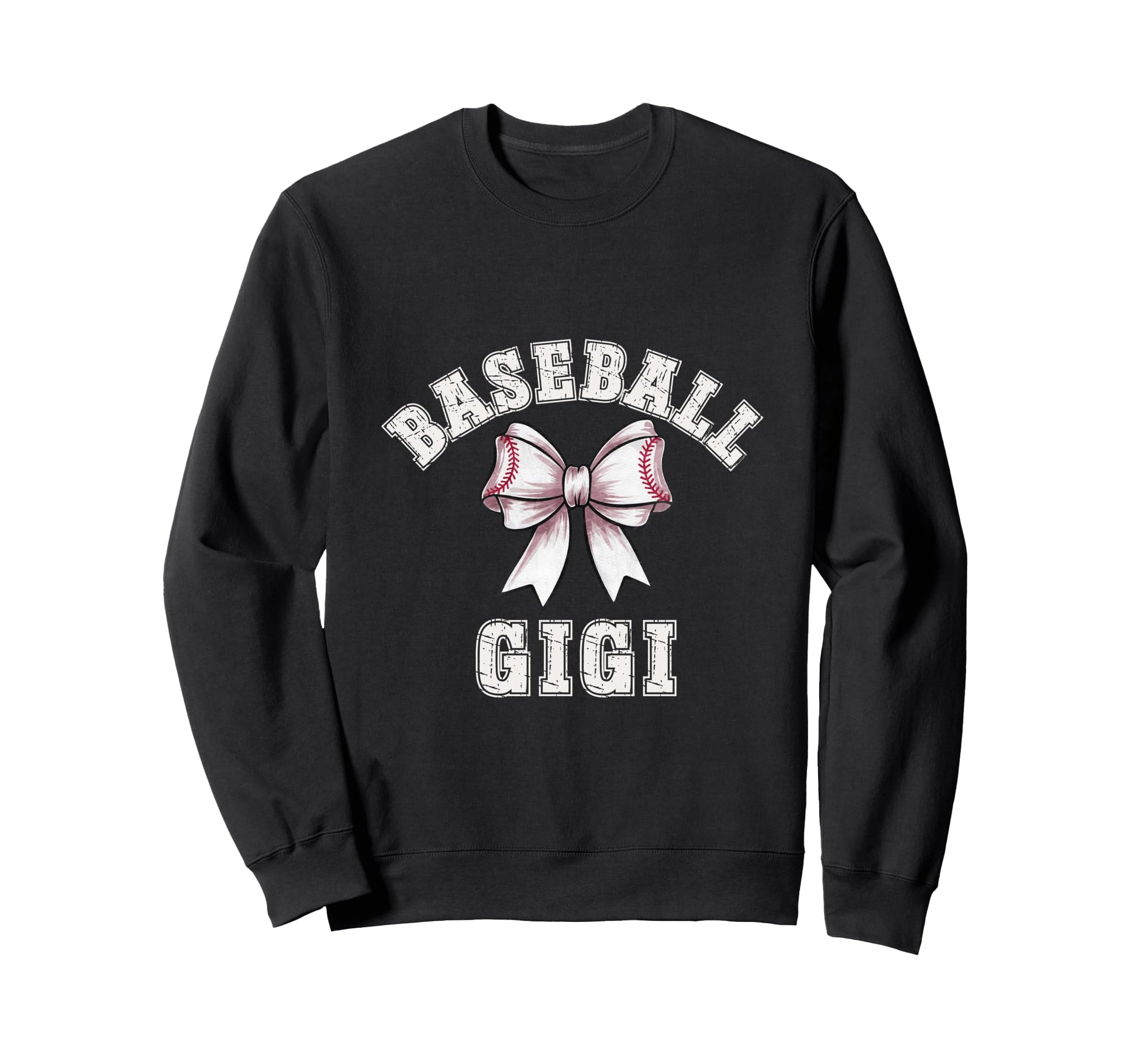Coquette Baseball Gigi Bow Game Day Sweatshirt - Minimalist Print Men Women - T-Shirt, Sweatshirt, Hoodie