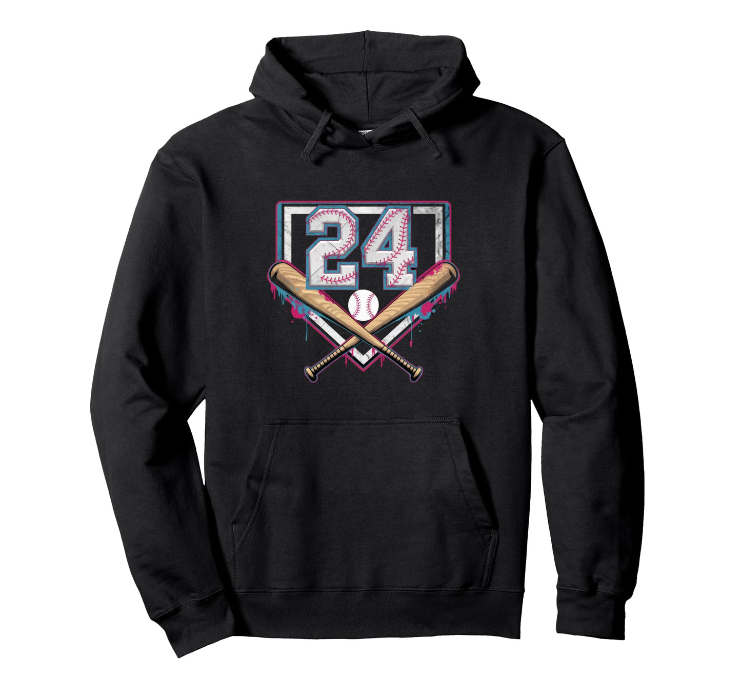 Sprinkle 24Th Birthday Baseball Home Hoodie - Fun Novelty Design Men Women - T-Shirt, Sweatshirt, Hoodie