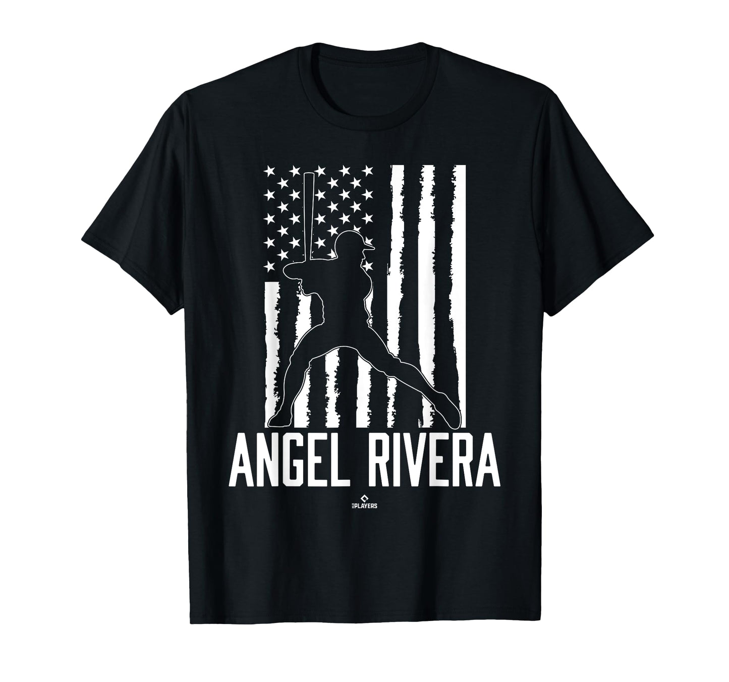 Distressed Flag Swing Angel Rivera T-Shirt - Unique Graphic Men Women - T-Shirt, Sweatshirt, Hoodie