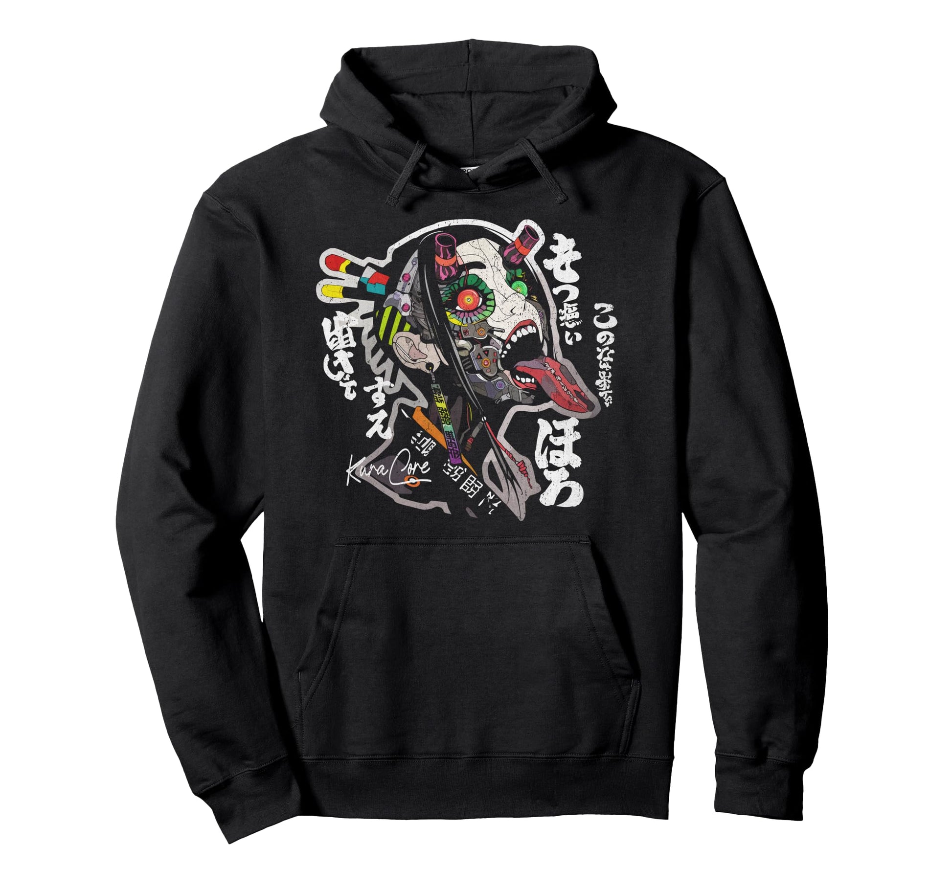 Japanese Streetwear Cyberpunk Y2K Hoodie - Graphic Print for Adults - T-Shirt, Sweatshirt, Hoodie