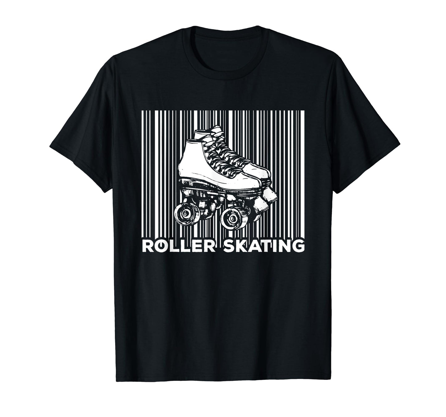 Roller Skates Derby Barcode Skater T-Shirt - Streetwear Style Men Women - T-Shirt, Sweatshirt, Hoodie