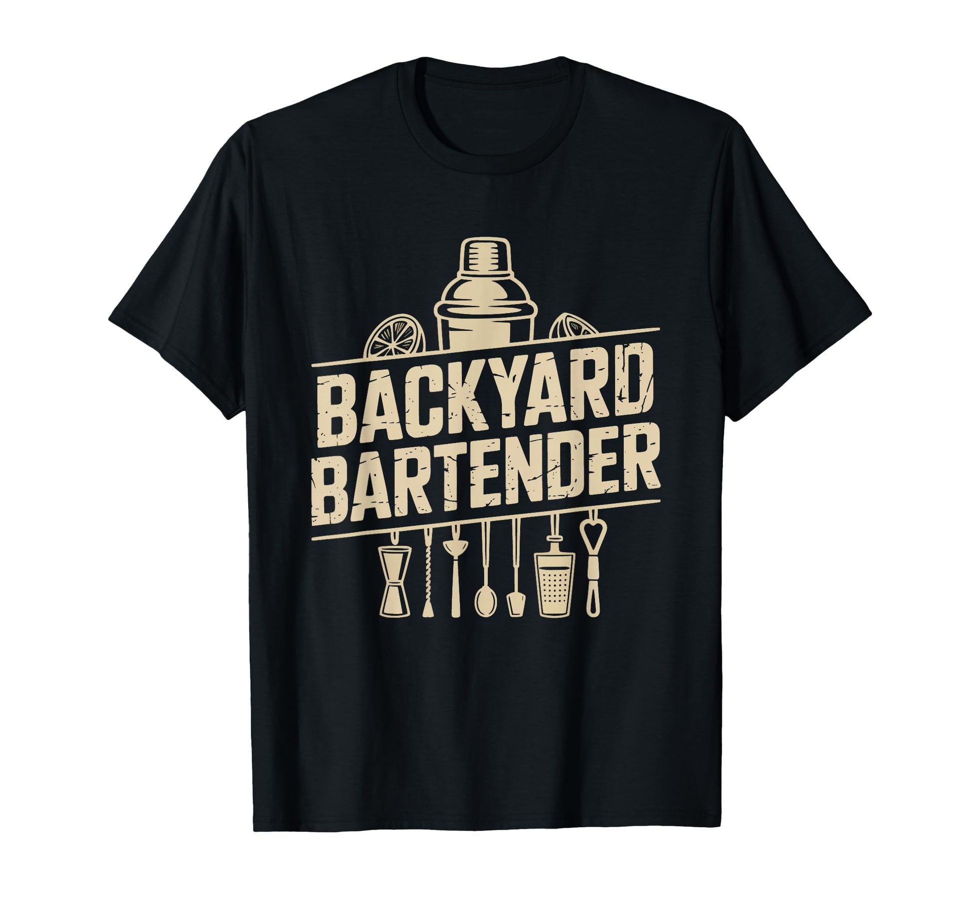Backyard Bartender Outdoor Home Bar T-Shirt - Aesthetic Graphic for Adults - T-Shirt, Sweatshirt, Hoodie