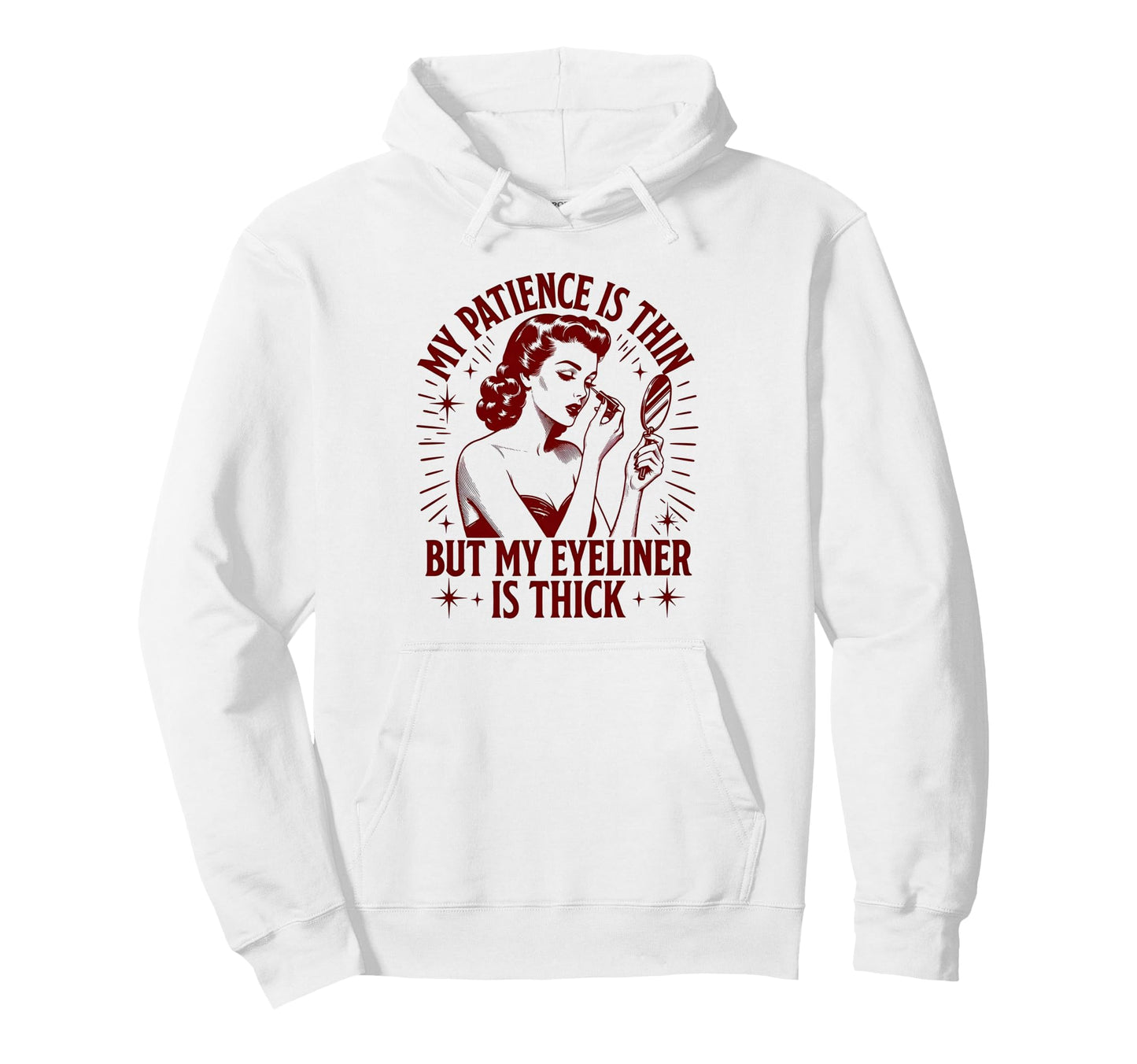 Makeup Artist Mua Cosmetologist Hoodie - Casual Everyday Wear Men Women - T-Shirt, Sweatshirt, Hoodie