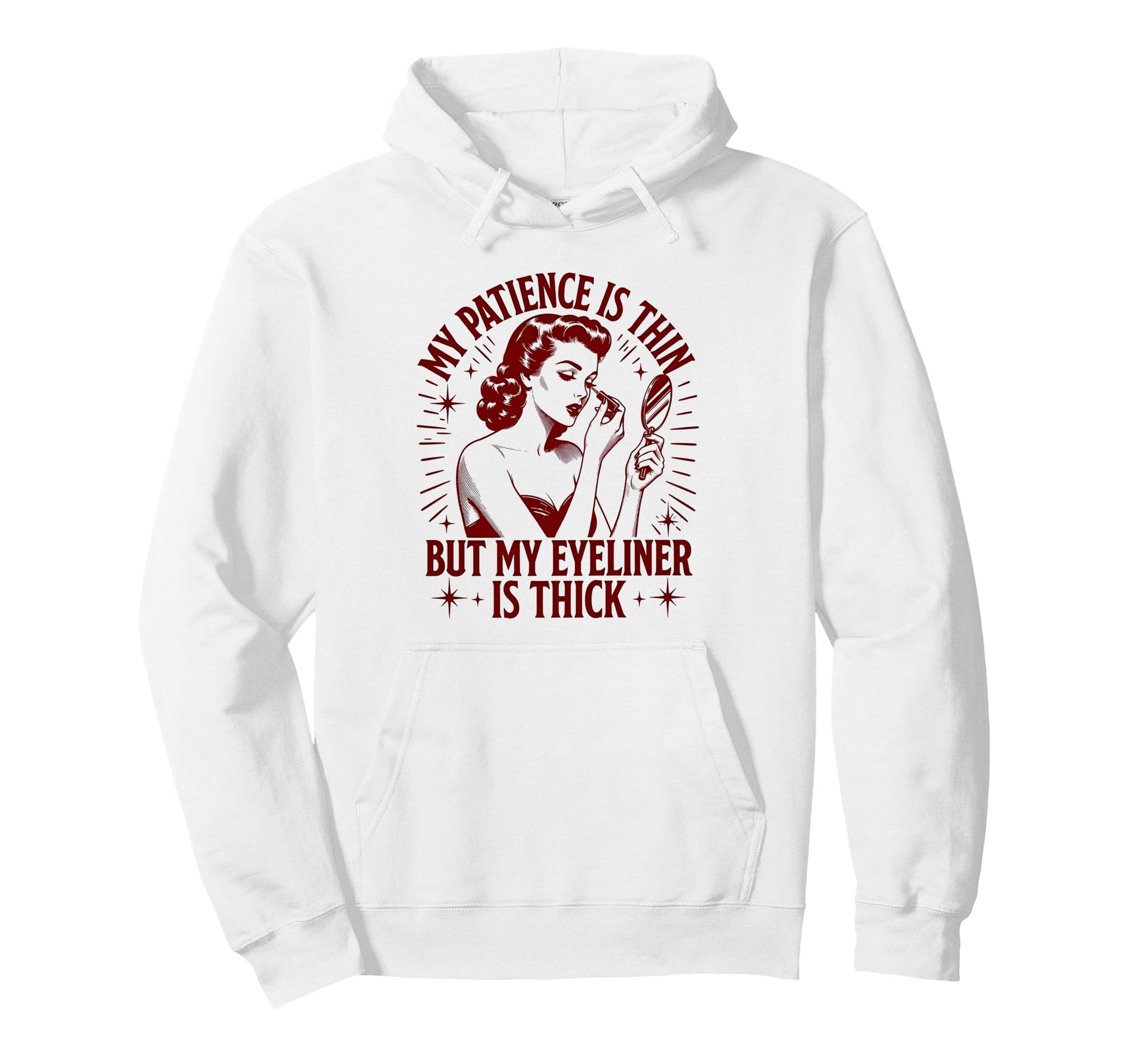 Makeup Artist Mua Cosmetologist Hoodie - Casual Everyday Wear Men Women - T-Shirt, Sweatshirt, Hoodie