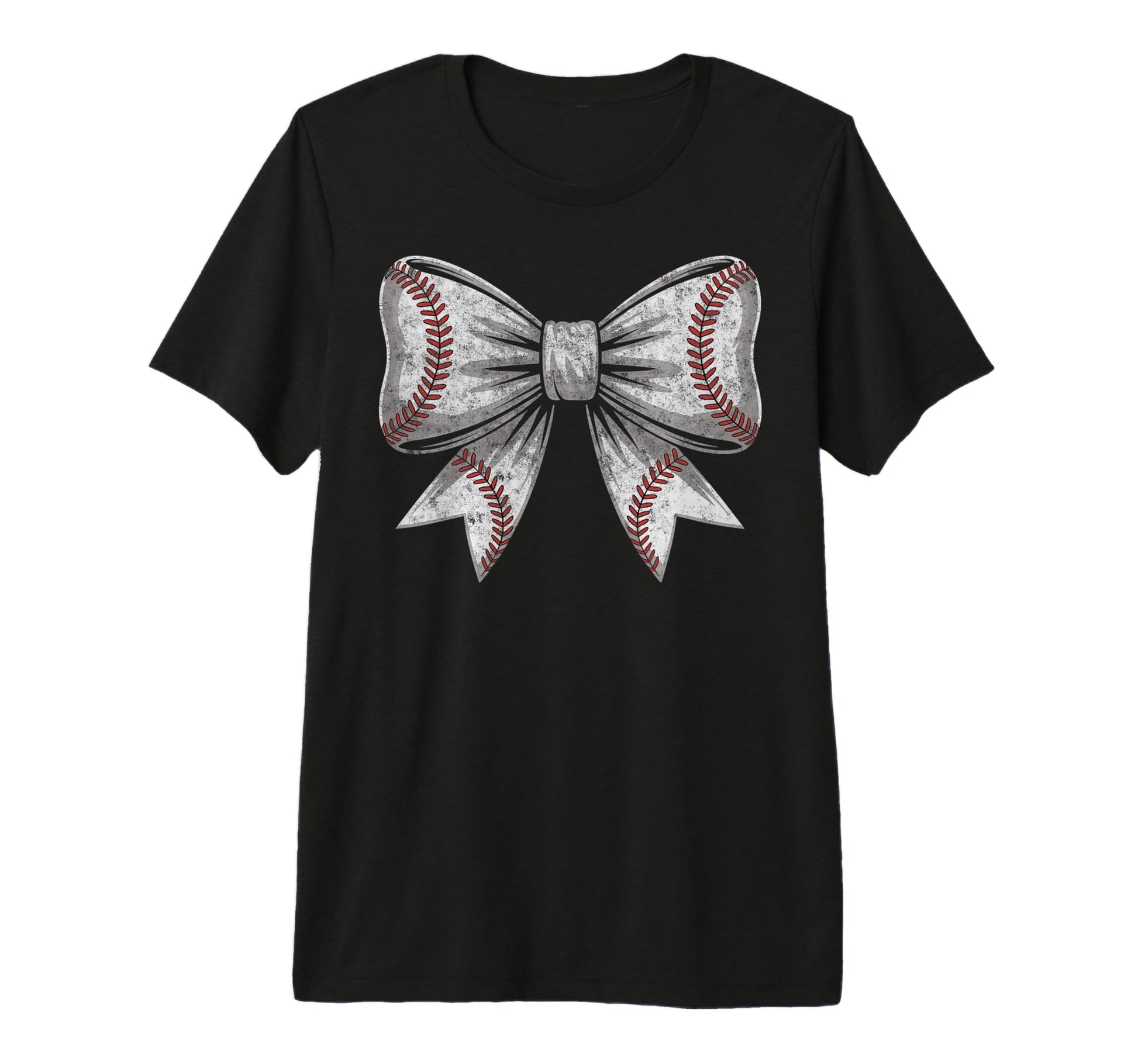 Baseball Ball Bow Player Mother T-Shirt - Streetwear Style for Adults - T-Shirt, Sweatshirt, Hoodie