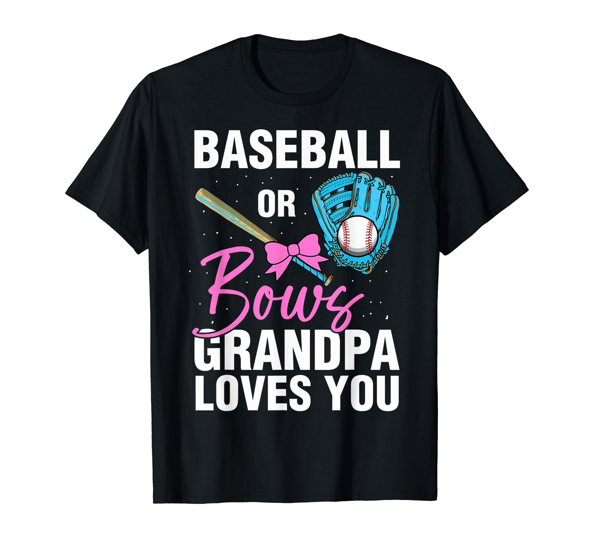 Baseball Or Bows Gender Reveal Hoodie - Casual Everyday Wear Men Women - T-Shirt, Sweatshirt, Hoodie