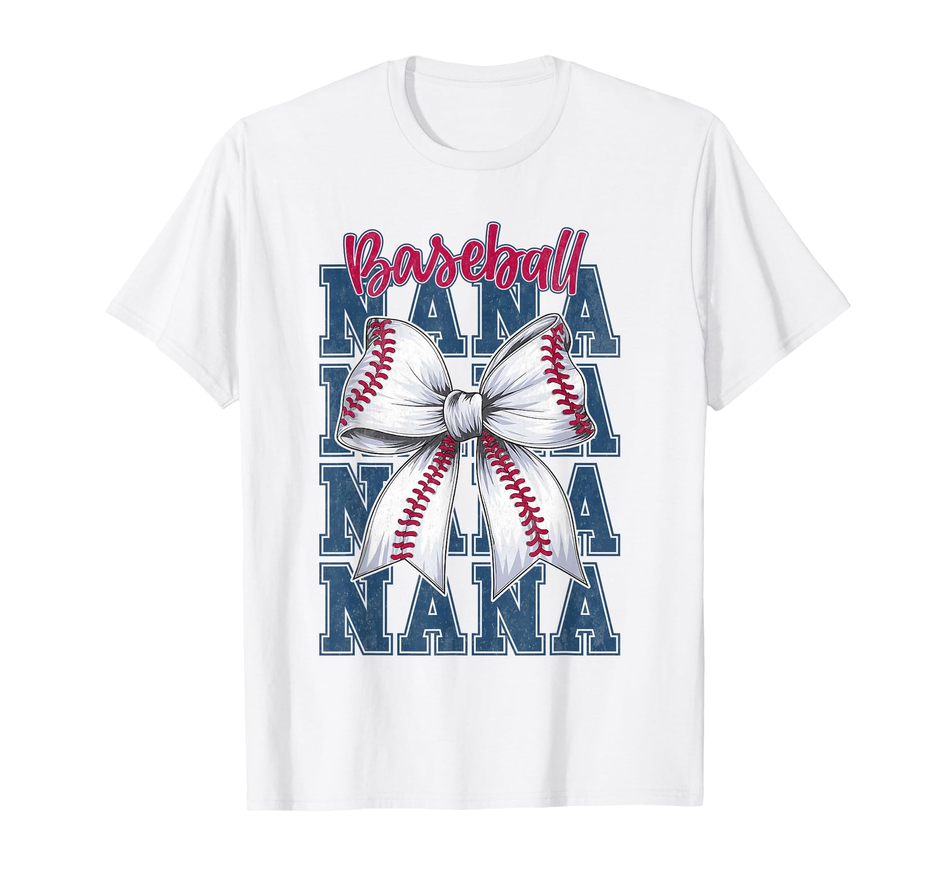 Baseball Nana Biggest Fan Grandma T-Shirt - Minimalist Print for Adults - T-Shirt, Sweatshirt, Hoodie