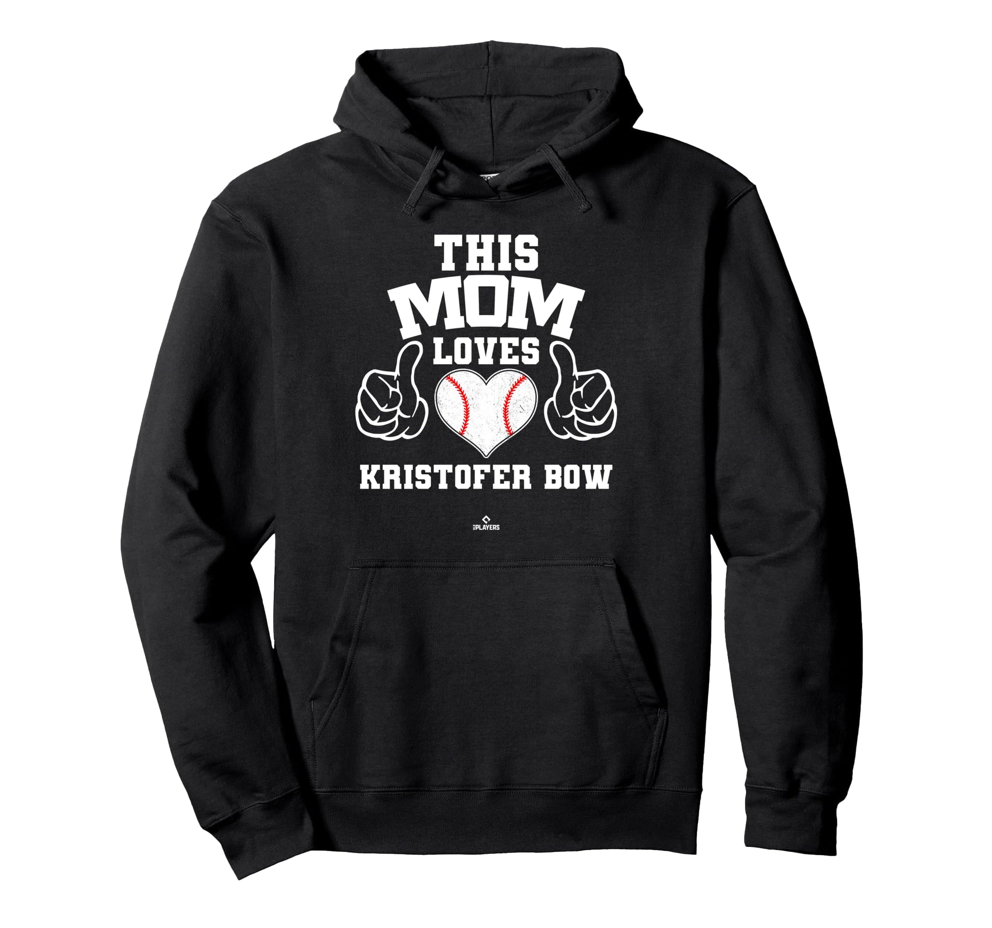 This Mom Loves Kristofer Bow Prospect Hoodie - Graphic Print Men Women - T-Shirt, Sweatshirt, Hoodie
