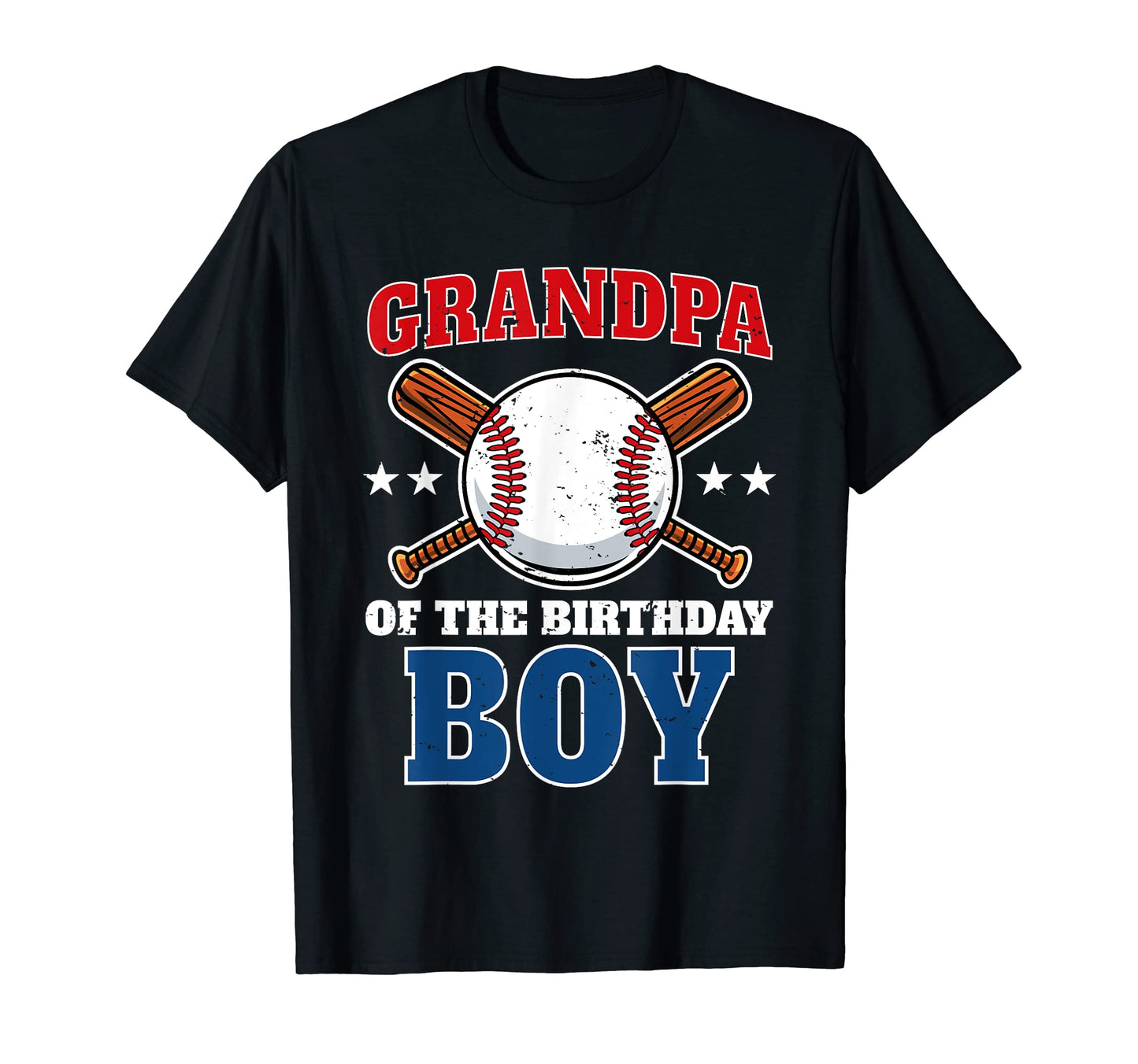 Mens Grandpa Birthday Baseball Birthday T-Shirt - Trendy Graphic Unisex - T-Shirt, Sweatshirt, Hoodie