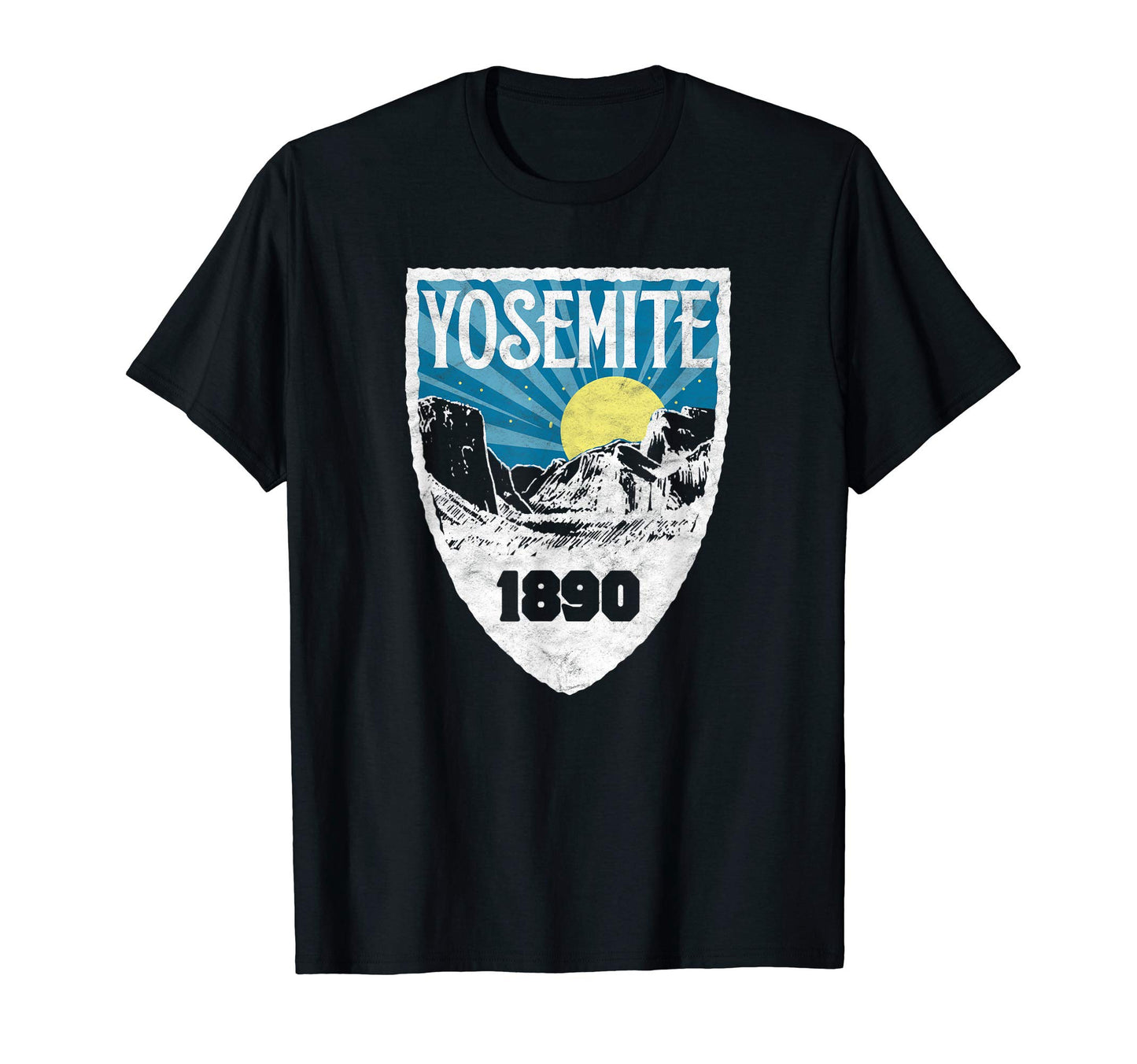 Yosemite Valley Moon Stars National T-Shirt - Streetwear Style for Adults - T-Shirt, Sweatshirt, Hoodie