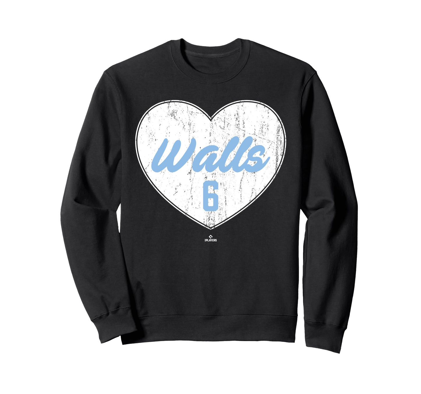 Distressed Heart Taylor Walls Tampa Bay Sweatshirt - Unique Graphic Unisex - T-Shirt, Sweatshirt, Hoodie