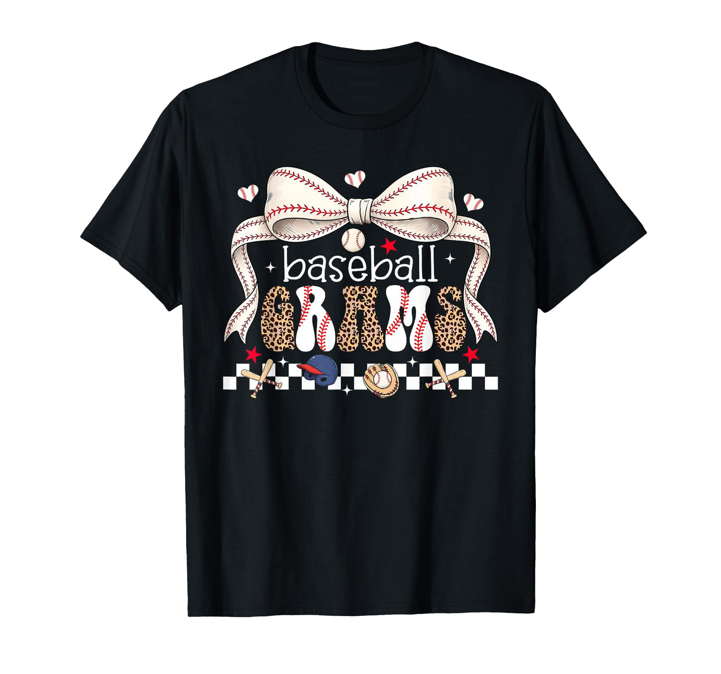 Baseball Grams Coquette Bow Baseball T-Shirt - Trendy Graphic for Adults - T-Shirt, Sweatshirt, Hoodie