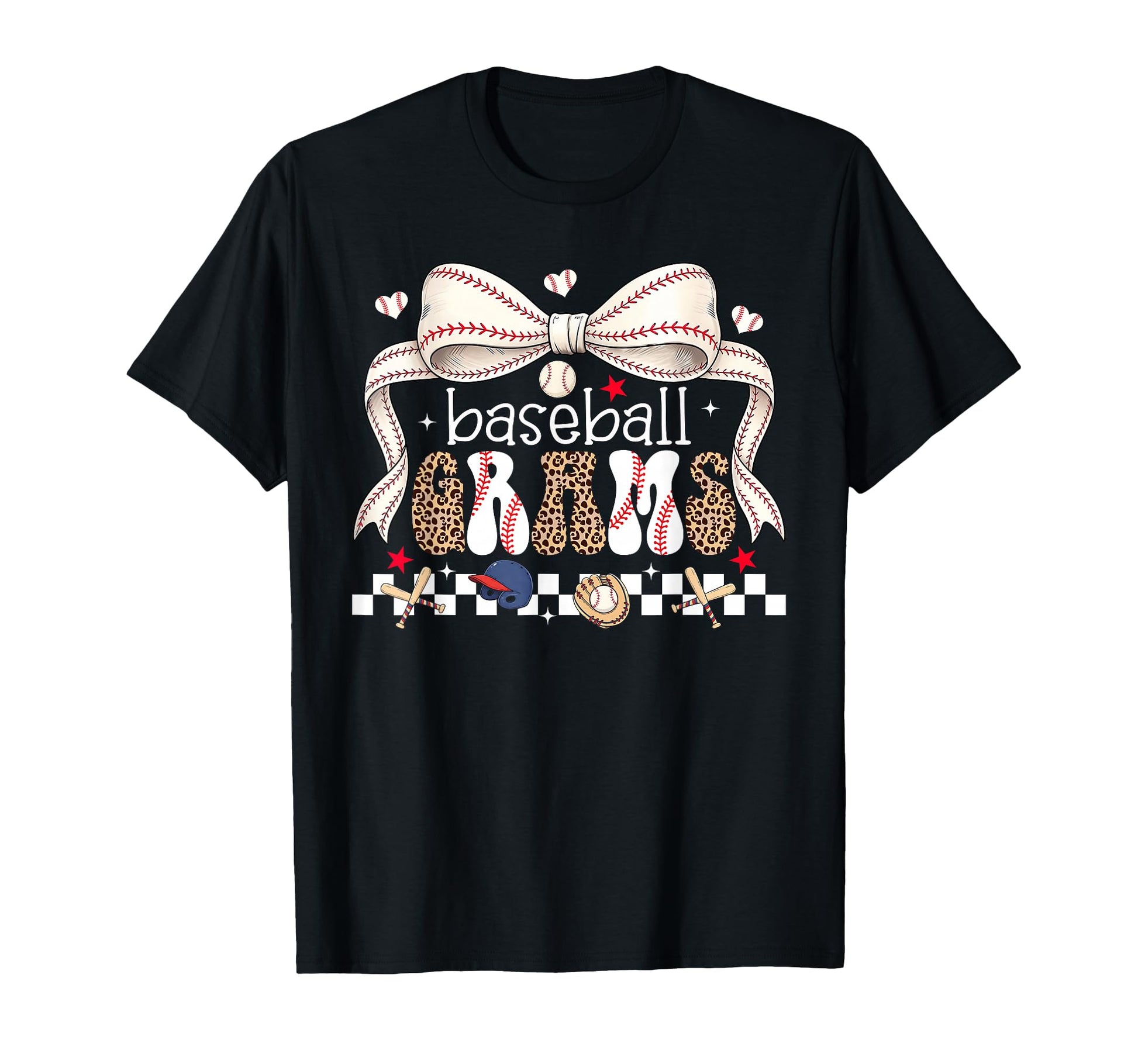 Baseball Grams Coquette Bow Baseball T-Shirt - Trendy Graphic for Adults - T-Shirt, Sweatshirt, Hoodie