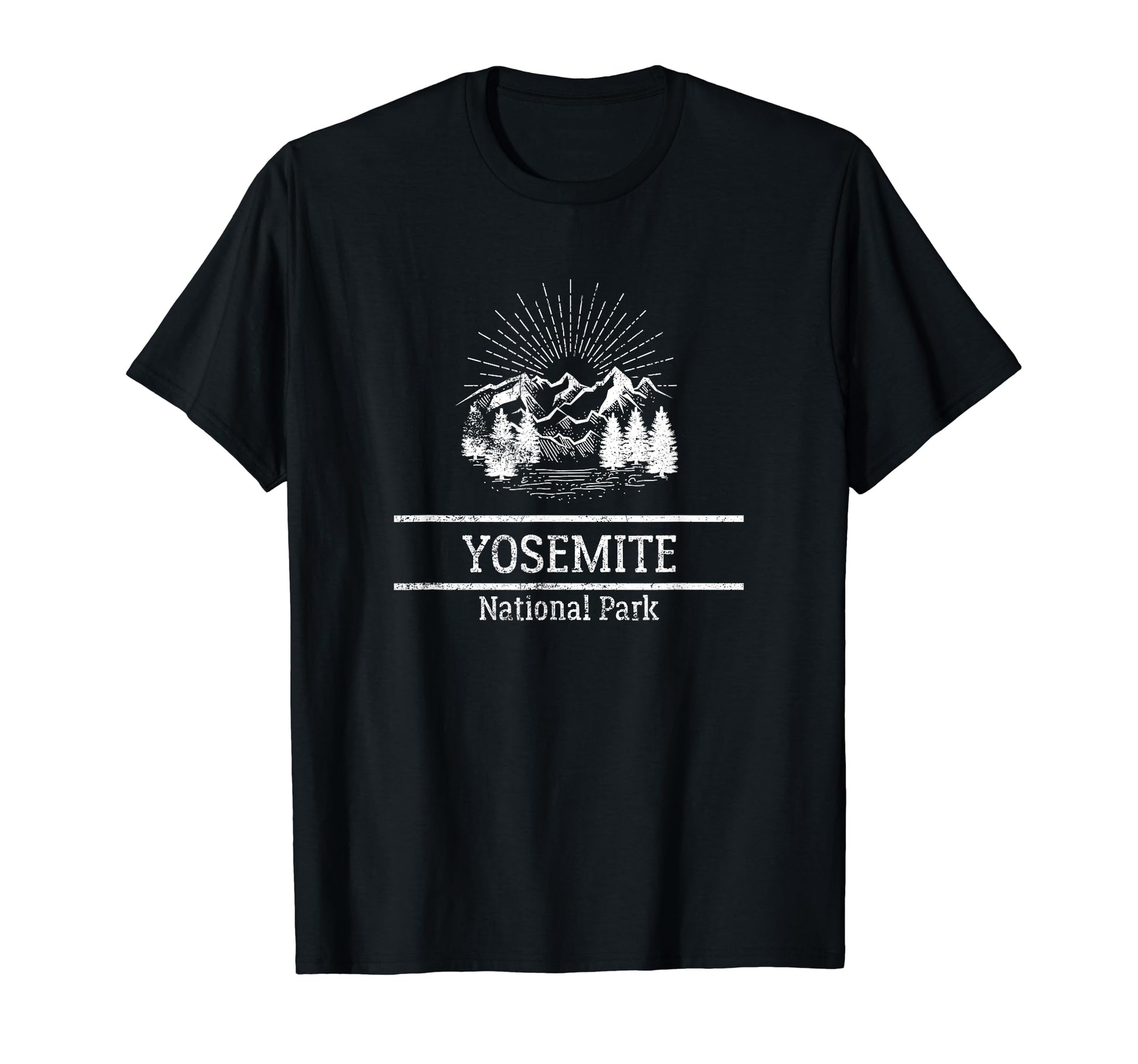 Yosemite National Park T-Shirt - Graphic Print Unisex - T-Shirt, Sweatshirt, Hoodie