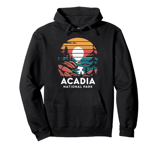 Acadia National Park Scenic Souvenir Hoodie - Unique Graphic Men Women - T-Shirt, Sweatshirt, Hoodie