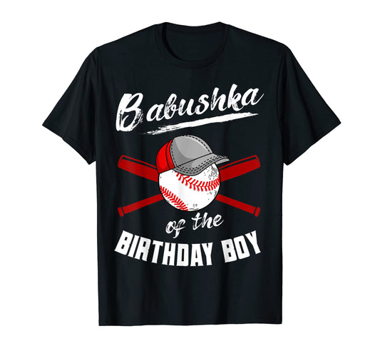 Babushka Birthday Baseball Bday T-Shirt - Aesthetic Graphic Men Women - T-Shirt, Sweatshirt, Hoodie