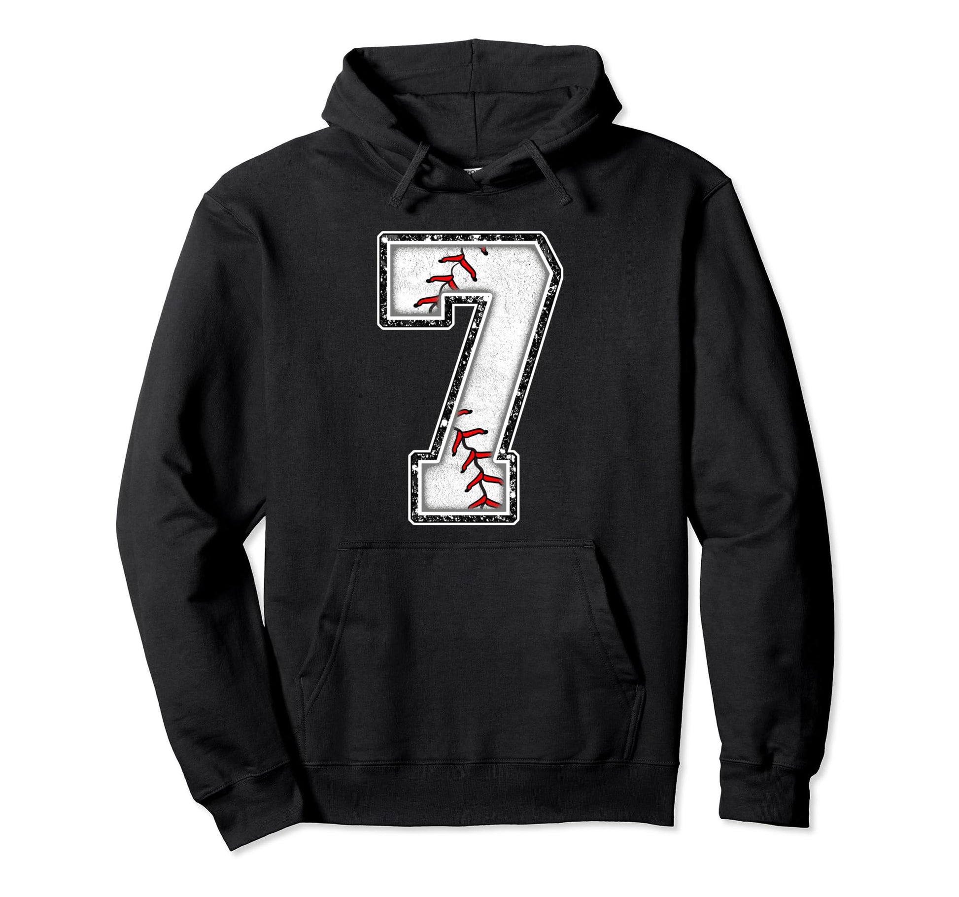 7 Years Old Birthday Baseball Theme Hoodie - Streetwear Style for Adults - T-Shirt, Sweatshirt, Hoodie