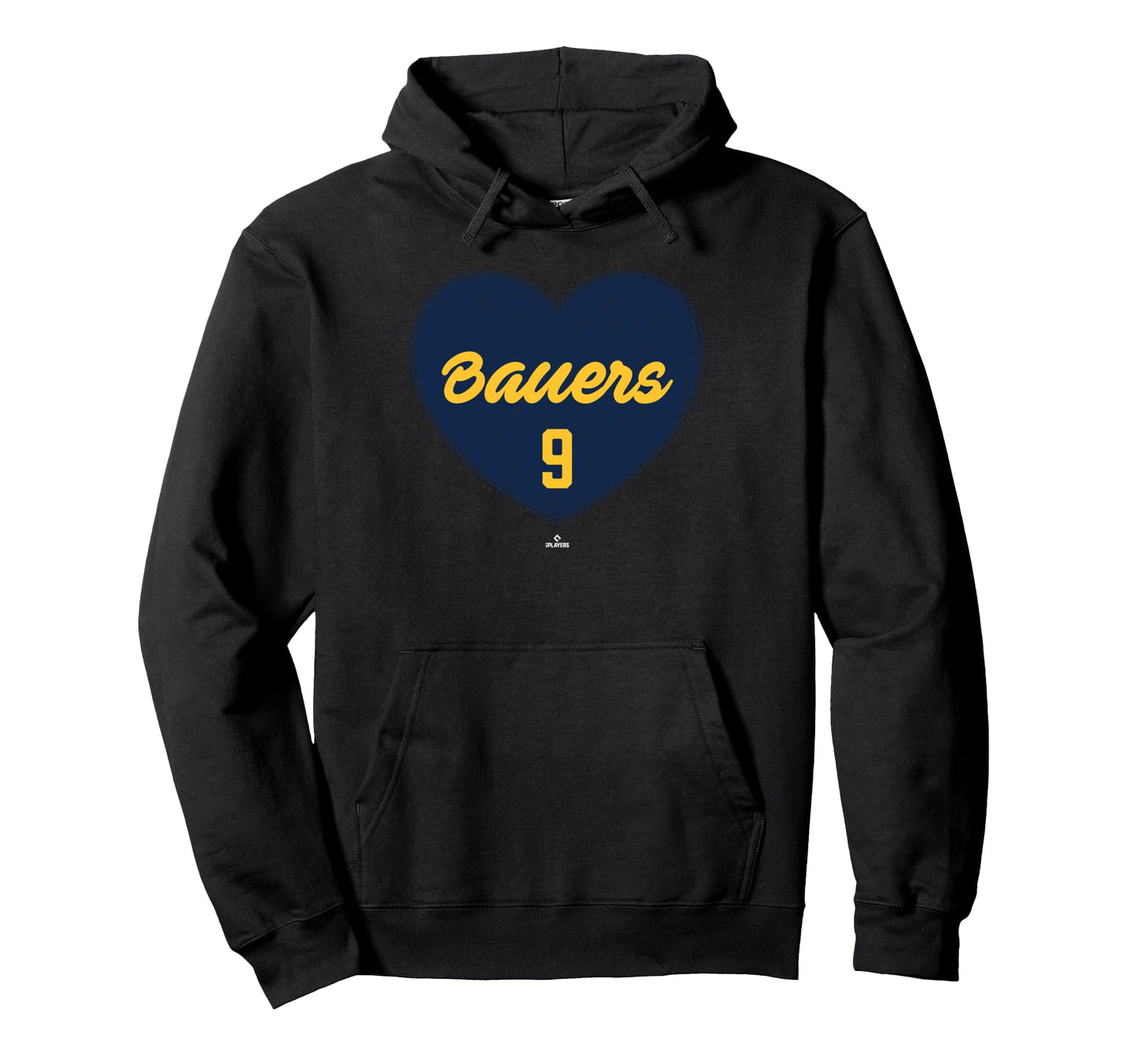 Distressed Heart Jake Bauers Hoodie - Fun Novelty Design for Adults - T-Shirt, Sweatshirt, Hoodie