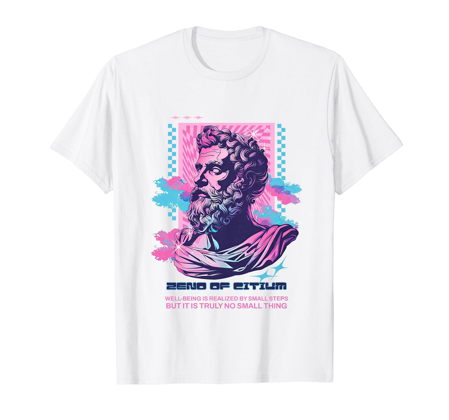 Zeno Citium Stoic Stoicism Philosophy Y2K T-Shirt - Novelty Apparel Unisex - T-Shirt, Sweatshirt, Hoodie