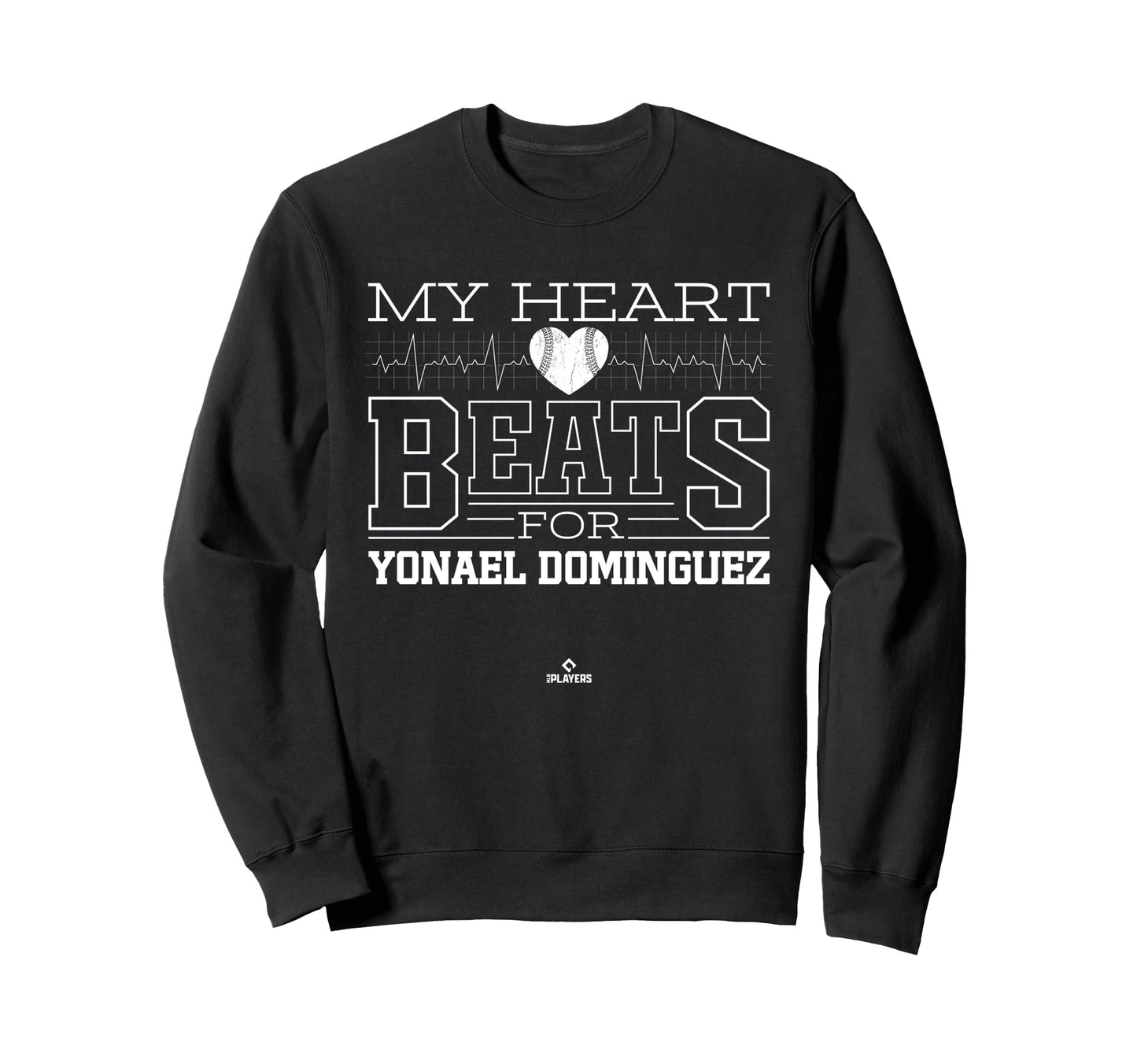 My Heart Beats Yonael Dominguez Sweatshirt - Graphic Print for Adults - T-Shirt, Sweatshirt, Hoodie