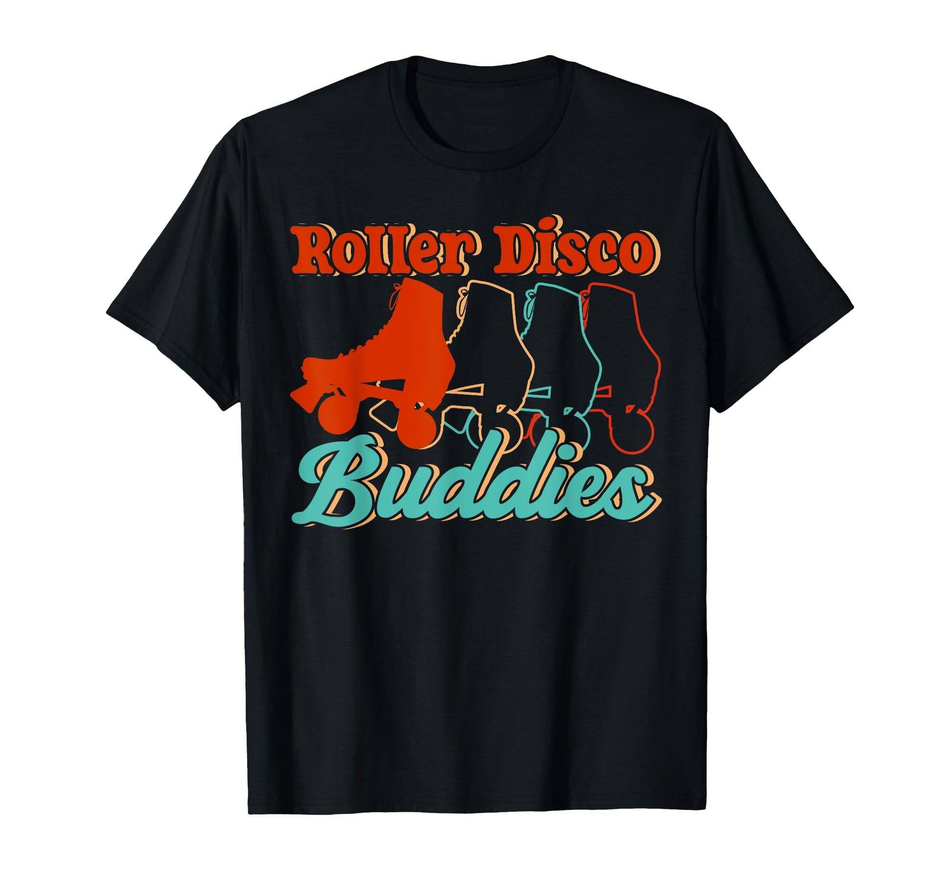 Roller Skating Skate 1970S Roller Disco T-Shirt - Trendy Graphic Unisex - T-Shirt, Sweatshirt, Hoodie