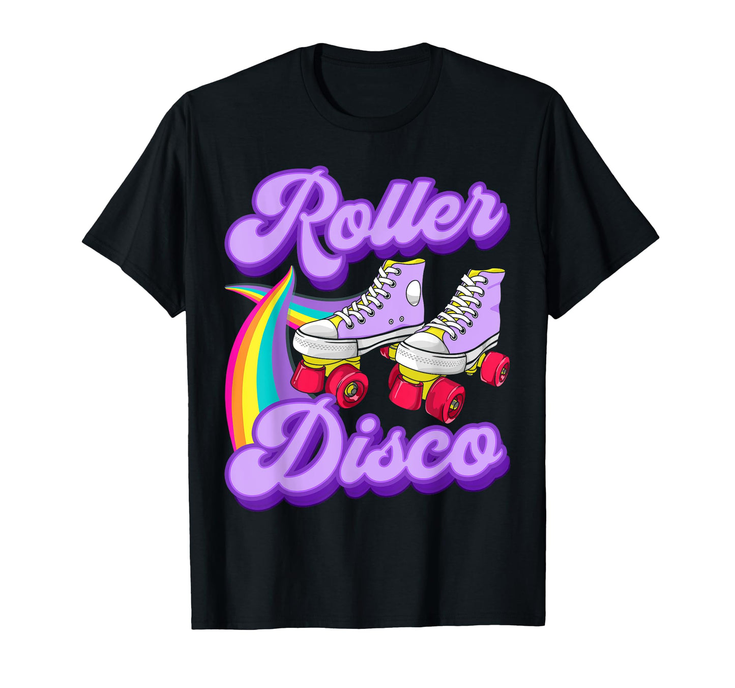 Roller Skating Skate 1970S Roller T-Shirt - Fun Novelty Design Men Women - T-Shirt, Sweatshirt, Hoodie