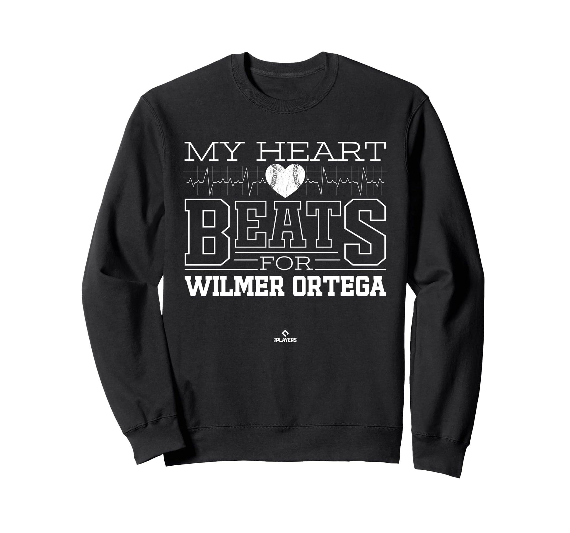My Heart Beats Wilmer Ortega Prospect Sweatshirt - Custom Art Print Unisex - T-Shirt, Sweatshirt, Hoodie