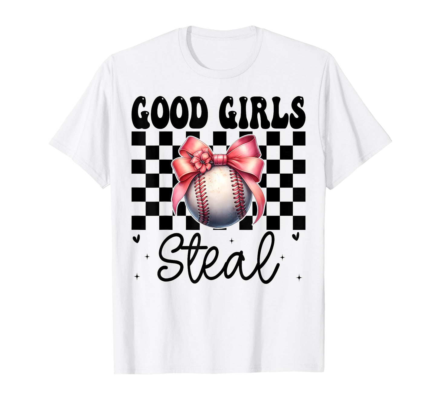 Baseball Mom Mothers Day Coquette Bow T-Shirt - Graphic Print for Adults - T-Shirt, Sweatshirt, Hoodie
