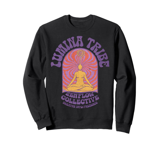 Aesthetic Streetwear Yoga Sweatshirt - Casual Everyday Wear Men Women - T-Shirt, Sweatshirt, Hoodie