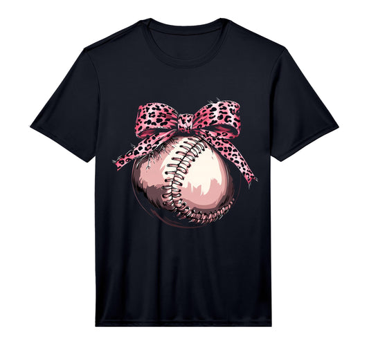 Baseball Coquette Bow Baseball Player T-Shirt - Trendy Graphic Men Women - T-Shirt, Sweatshirt, Hoodie
