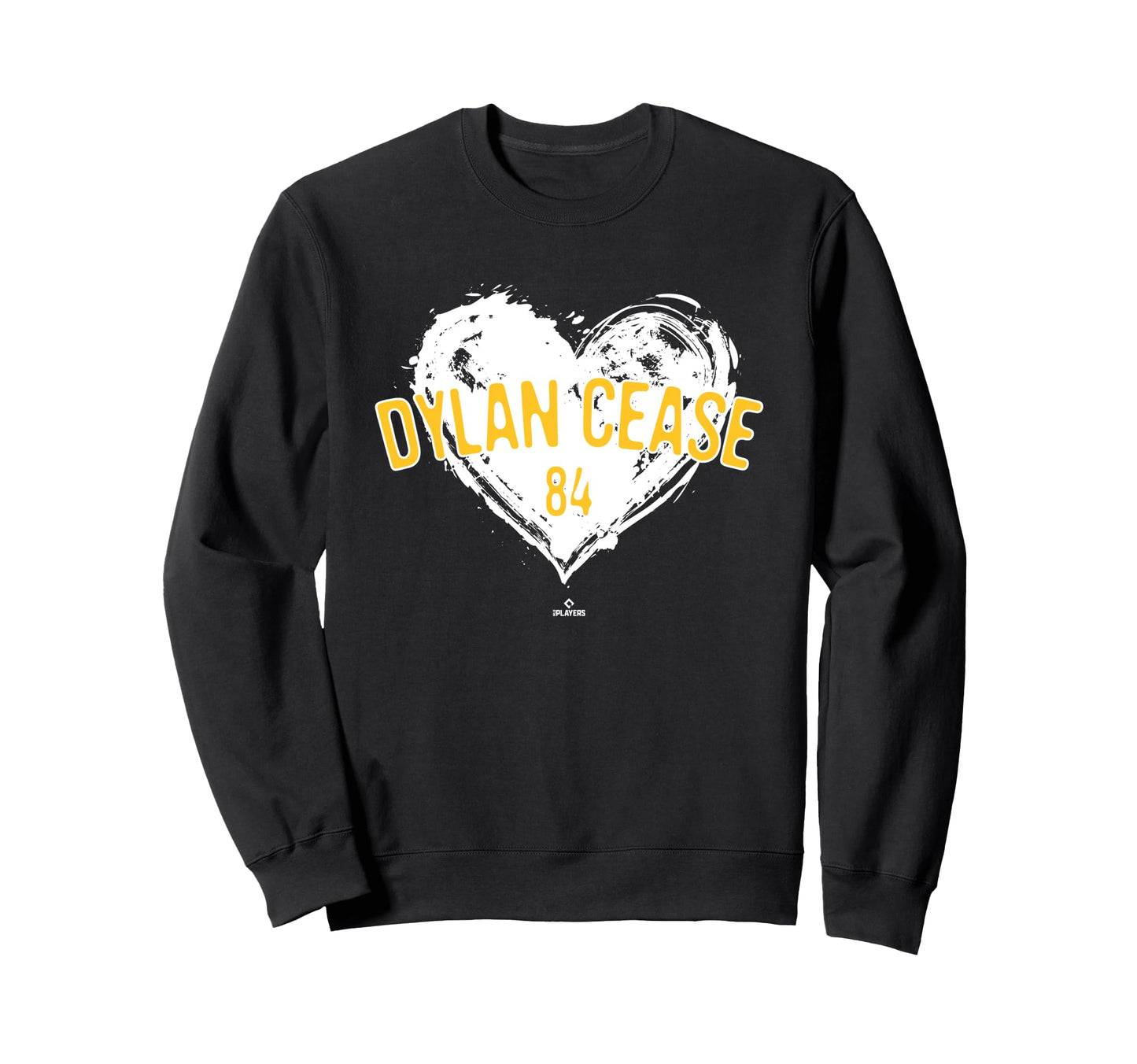 Distressed Heart Dylan Cease Sweatshirt - Casual Everyday Wear for Adults - T-Shirt, Sweatshirt, Hoodie