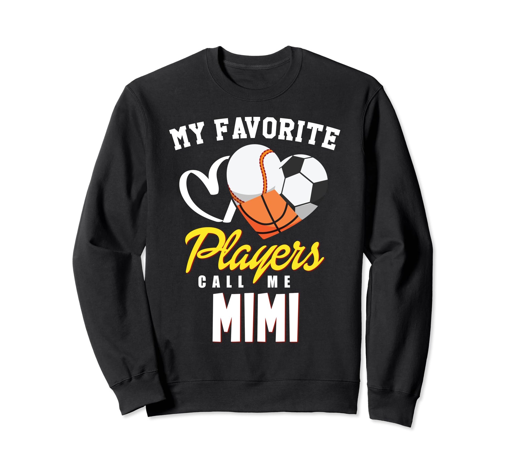 My Favorite Players Baseball Sweatshirt - Minimalist Print for Adults - T-Shirt, Sweatshirt, Hoodie